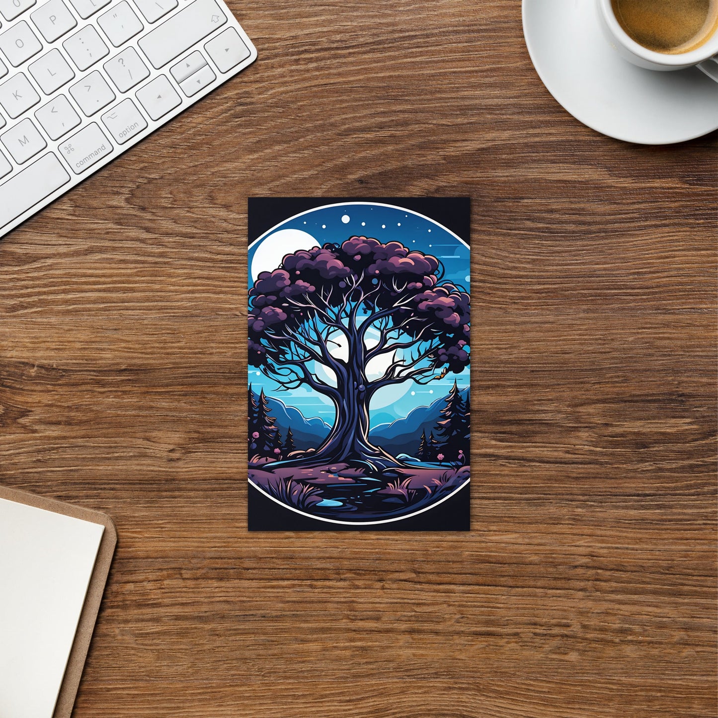 Night Tree Greeting Card - Greeting Card - Discovery Co.
