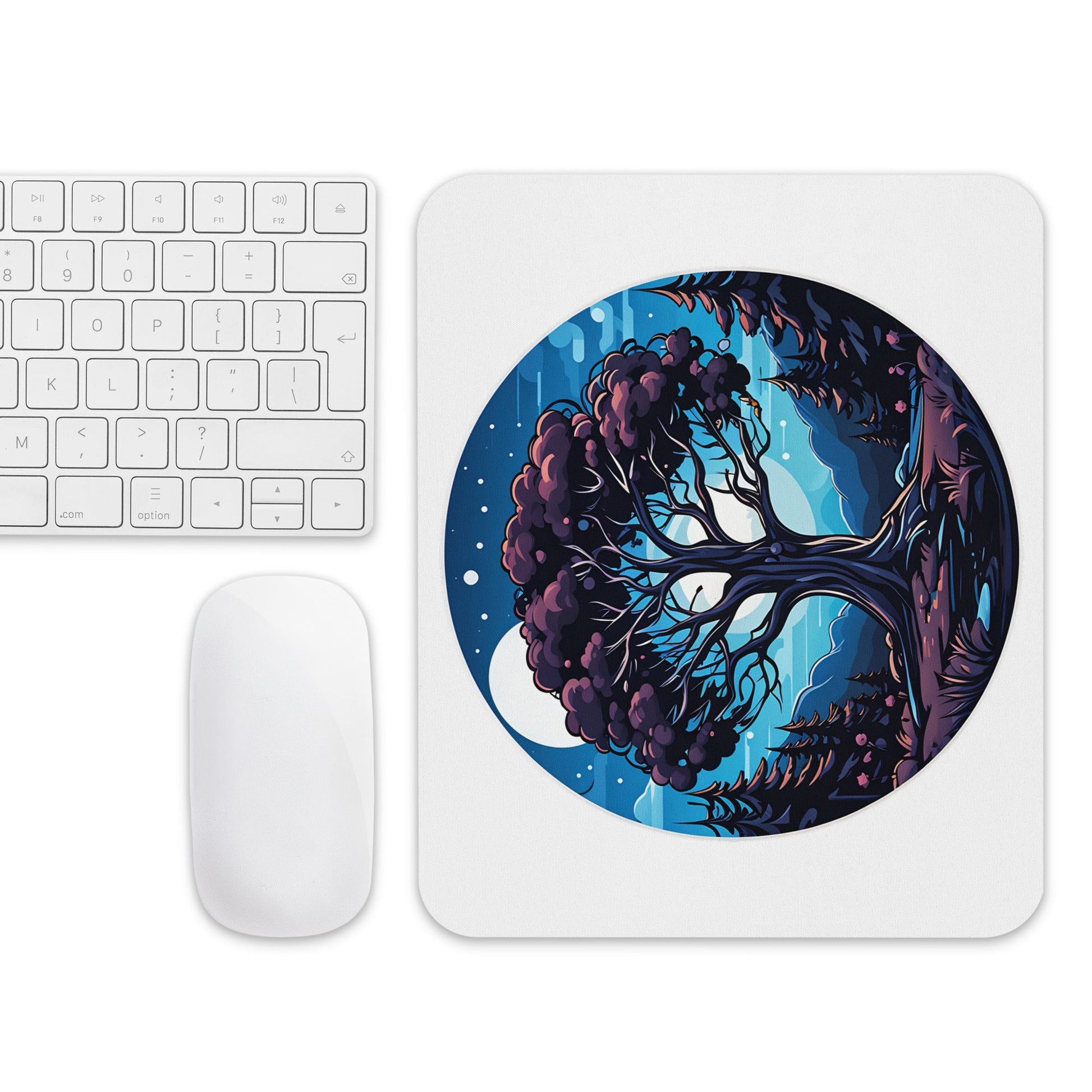 Night Tree Mouse Pad - Mouse Pads - Discovery Co.