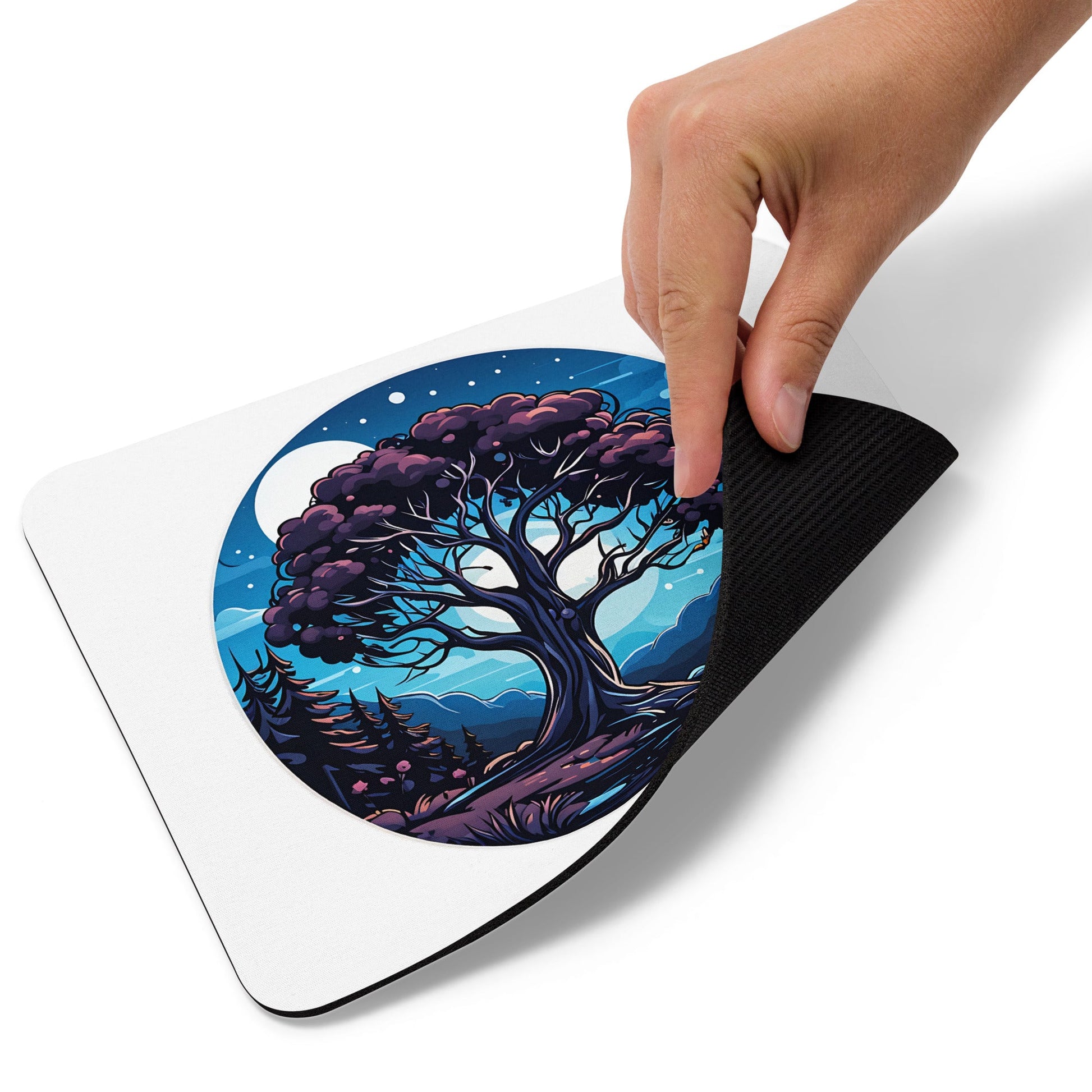 Night Tree Mouse Pad - Mouse Pads - Discovery Co.