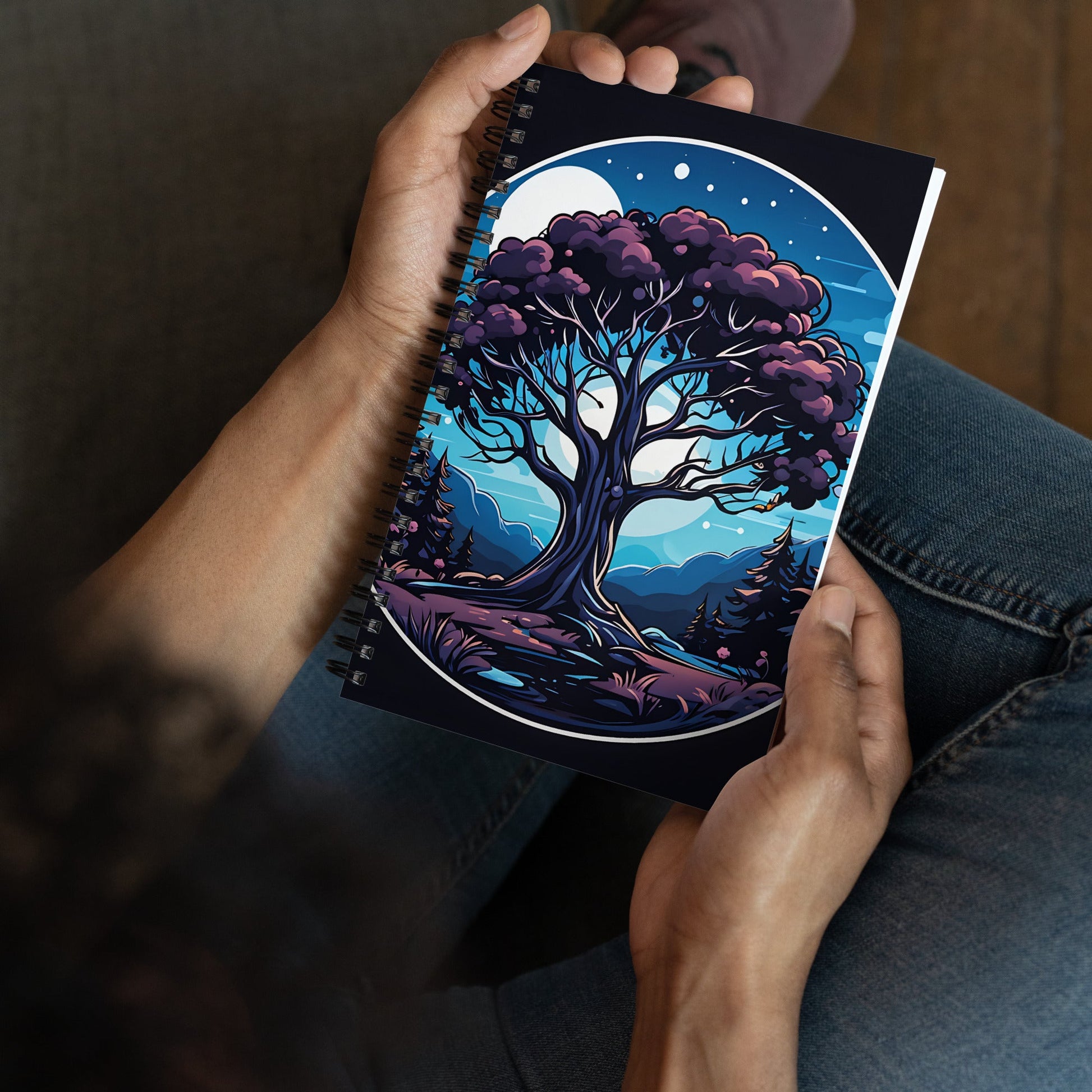 Night Tree Spiral Notebook - Spiral Notebooks - Discovery Co.