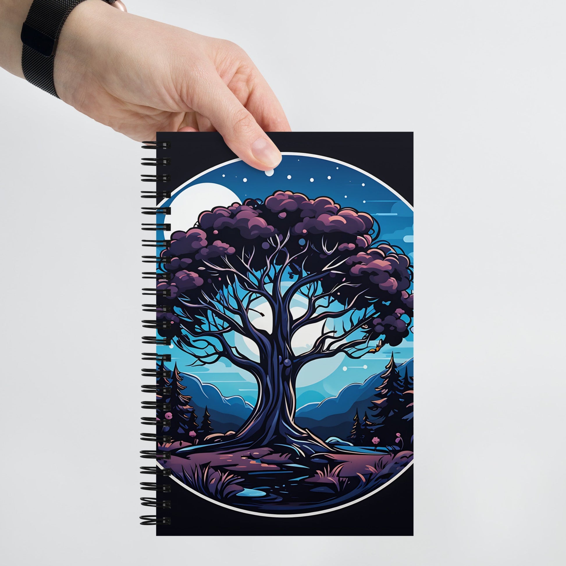 Night Tree Spiral Notebook - Spiral Notebooks - Discovery Co.