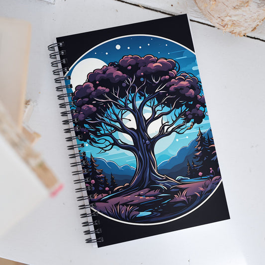 Night Tree Spiral Notebook - Spiral Notebooks - Discovery Co.