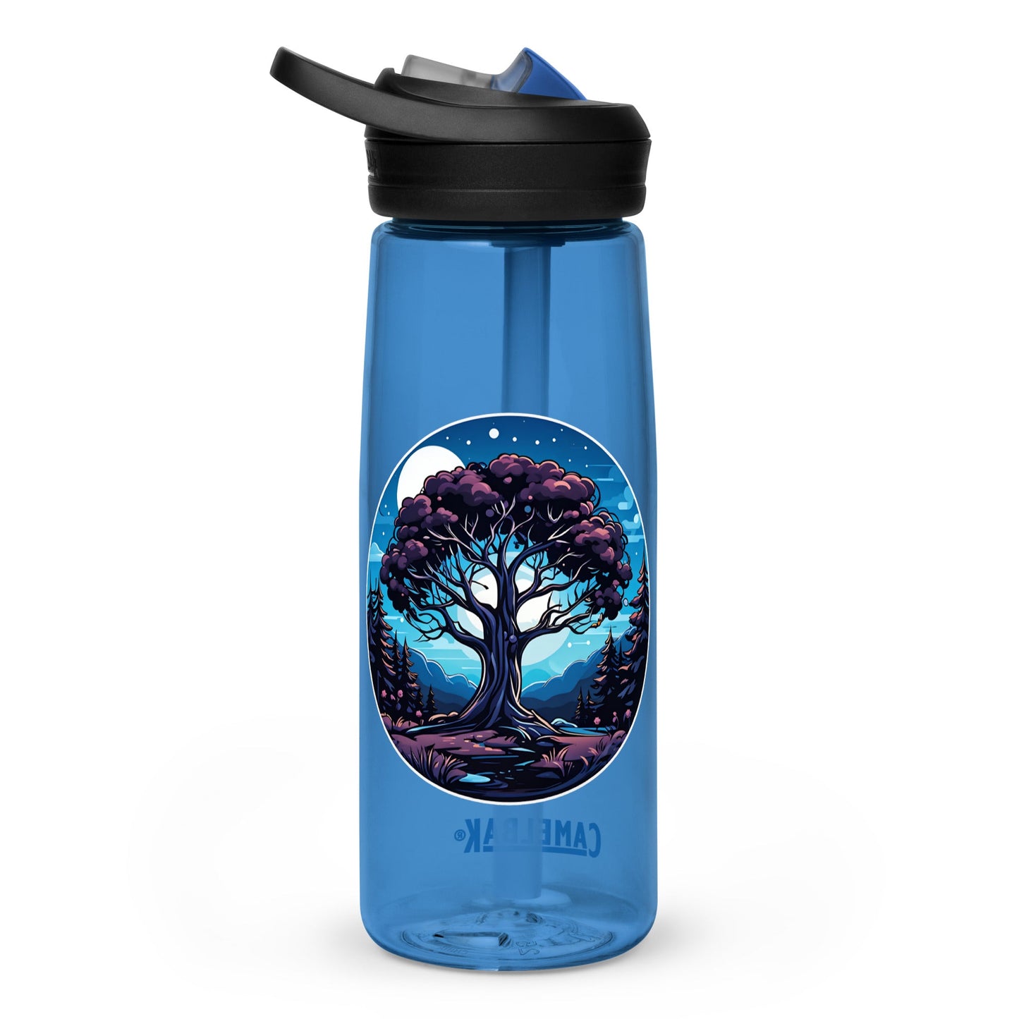 Night Tree Sports Water Bottle - Sports Water Bottle - Discovery Co.