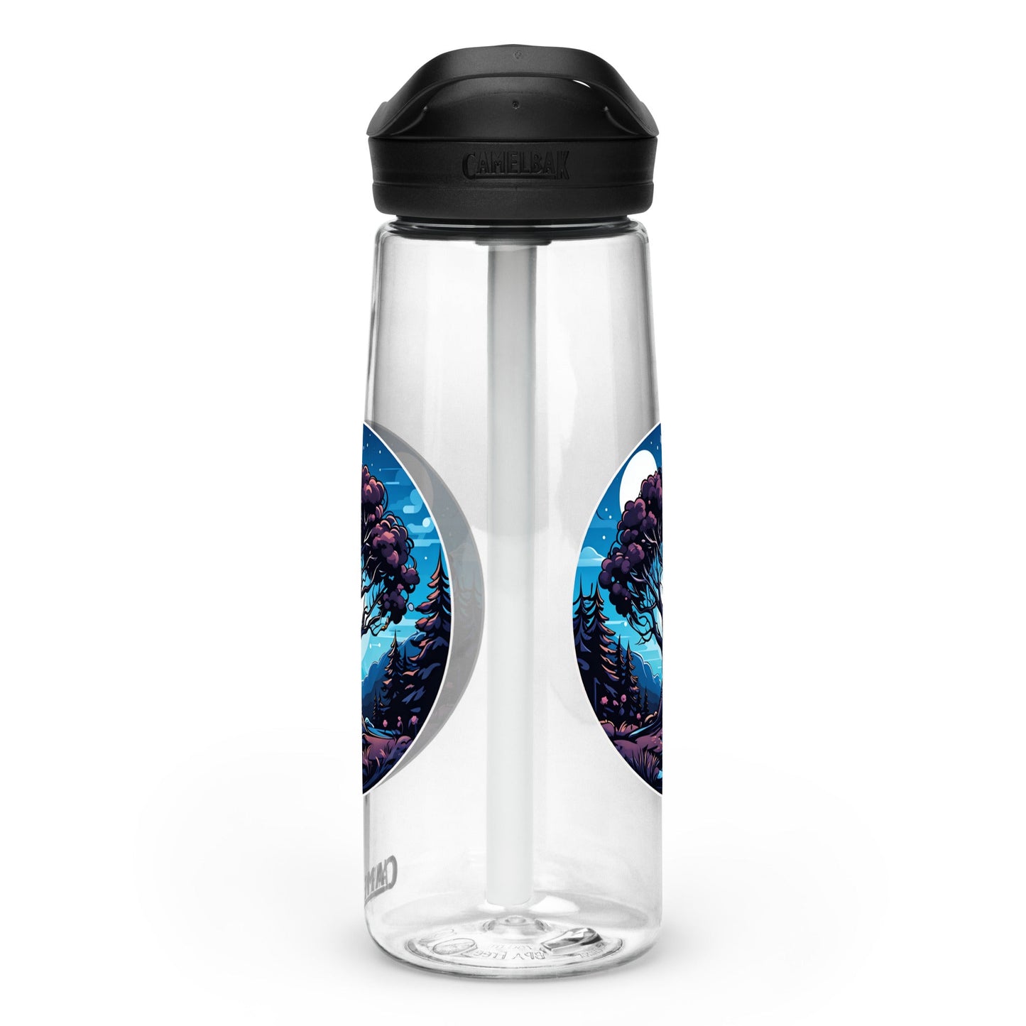 Night Tree Sports Water Bottle - Sports Water Bottle - Discovery Co.