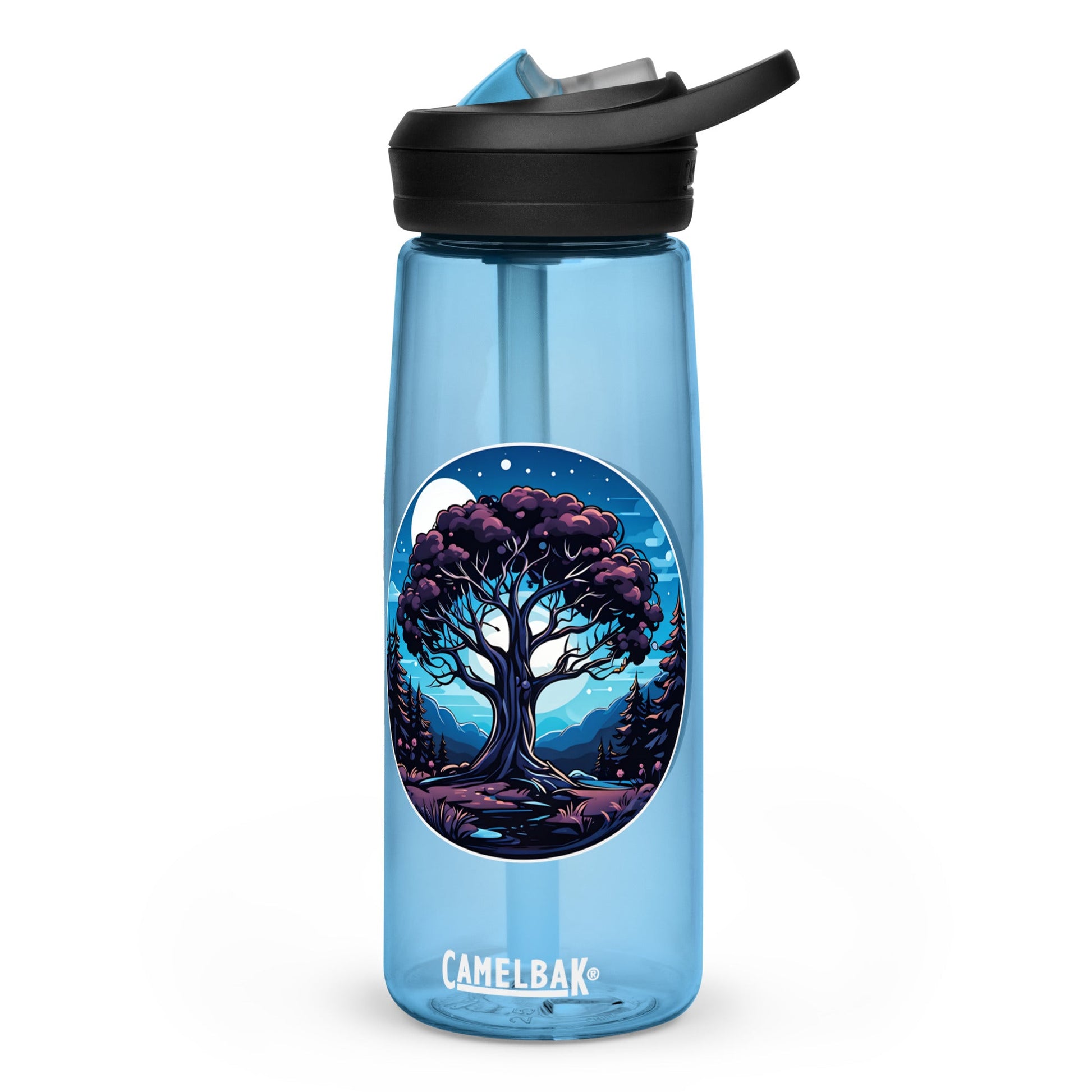 Night Tree Sports Water Bottle - Sports Water Bottle - Discovery Co.