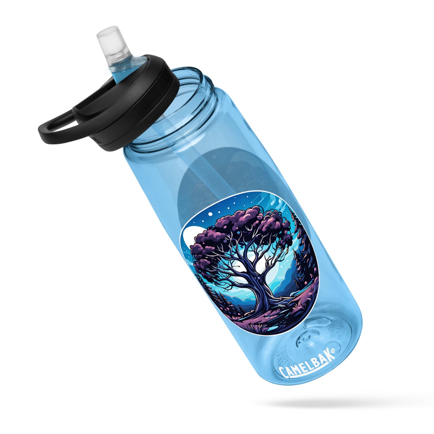 Night Tree Sports Water Bottle - Sports Water Bottle - Discovery Co.