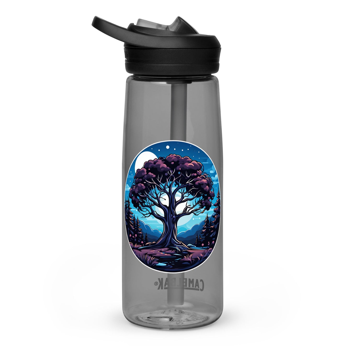 Night Tree Sports Water Bottle - Sports Water Bottle - Discovery Co.