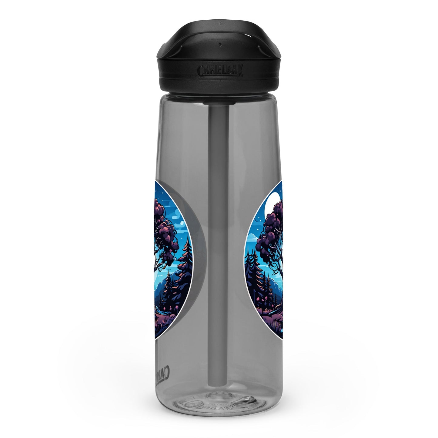 Night Tree Sports Water Bottle - Sports Water Bottle - Discovery Co.