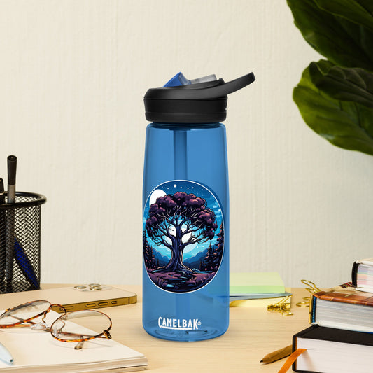 Night Tree Sports Water Bottle - Sports Water Bottle - Discovery Co.