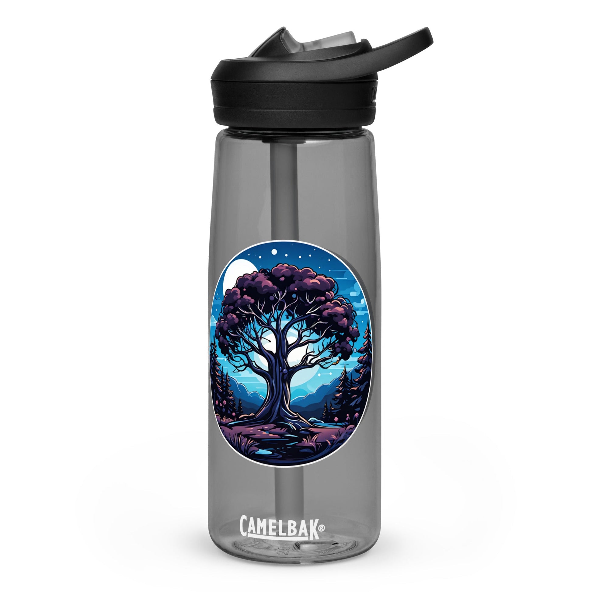 Night Tree Sports Water Bottle - Sports Water Bottle - Discovery Co.