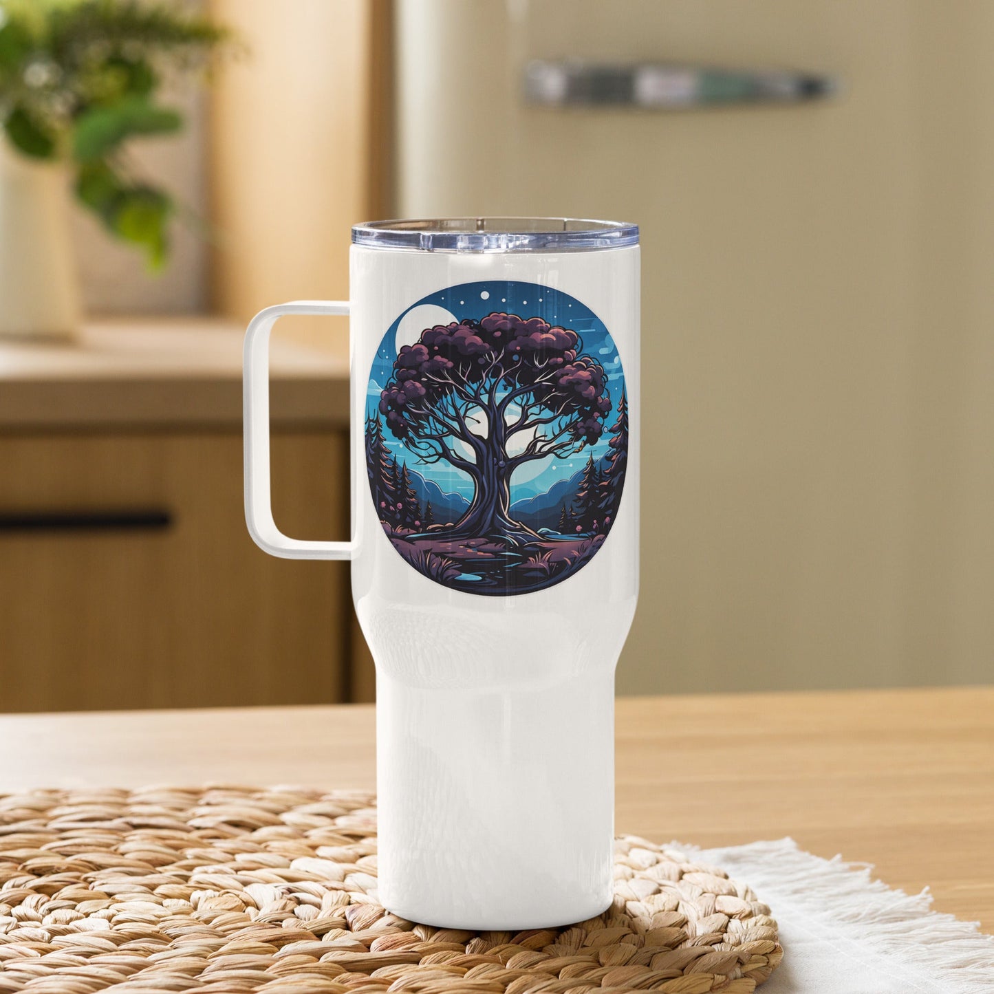 Night Tree Stainless Steel Travel Mug (25 oz and 40 oz) - Travel Mug - Discovery Co.