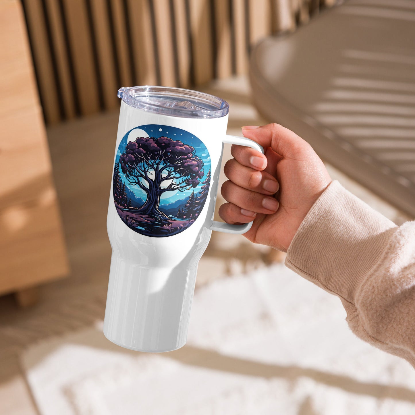 Night Tree Stainless Steel Travel Mug (25 oz) - Travel Mug - Discovery Co.