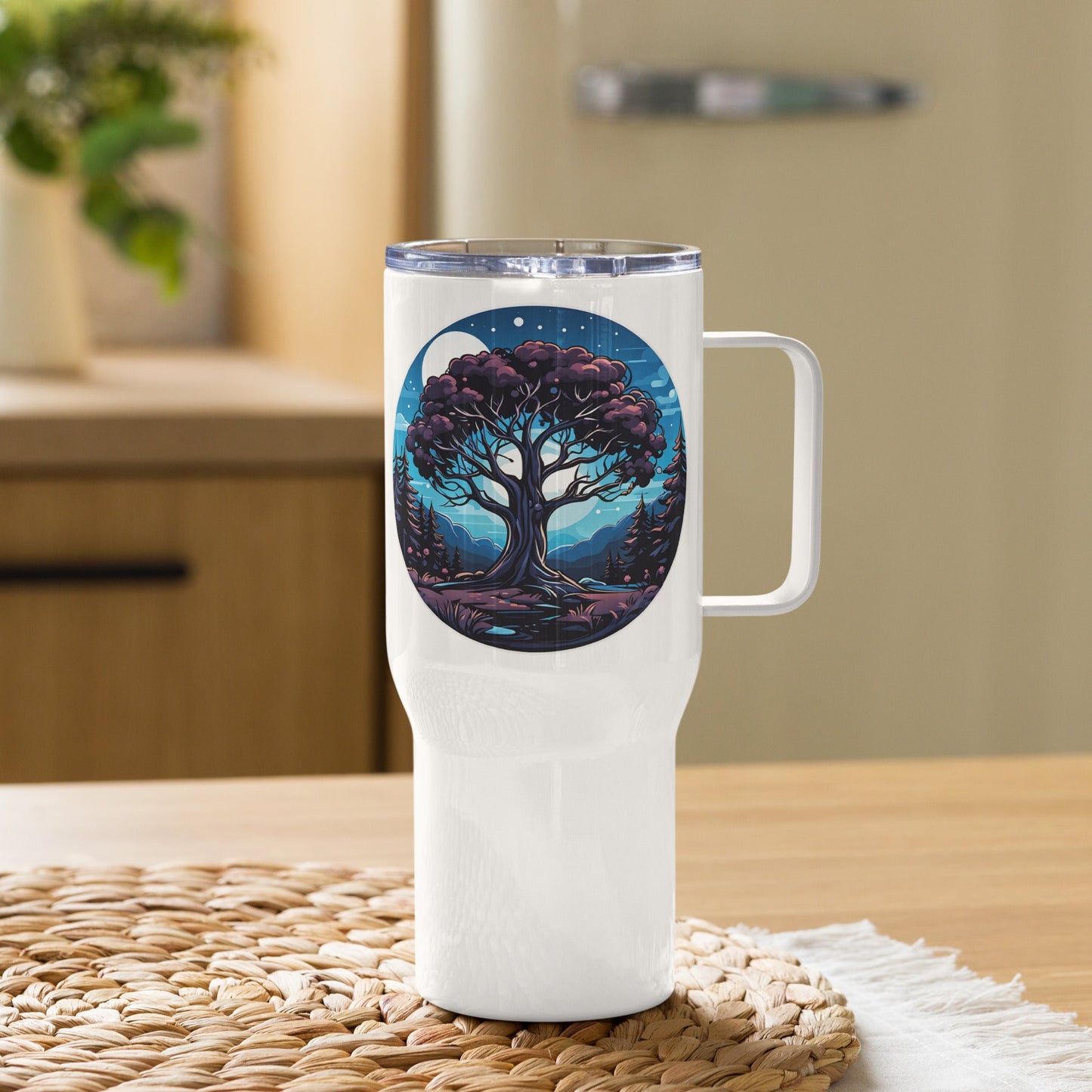 Night Tree Stainless Steel Travel Mug (25 oz) - Travel Mug - Discovery Co.