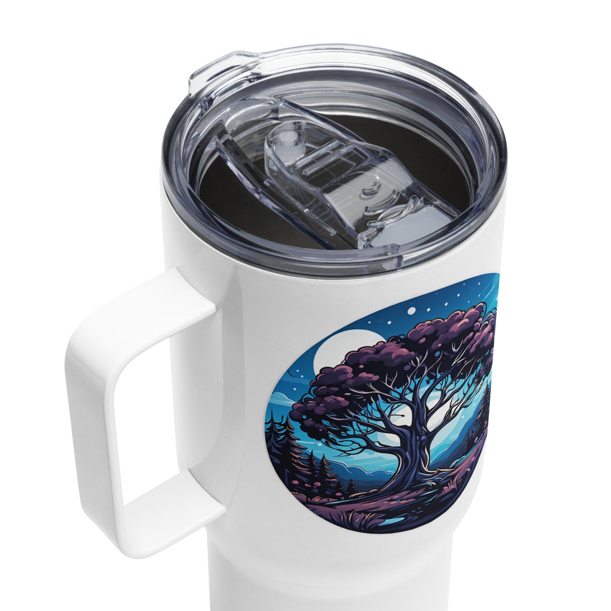 Night Tree Stainless Steel Travel Mug (25 oz) - Travel Mug - Discovery Co.