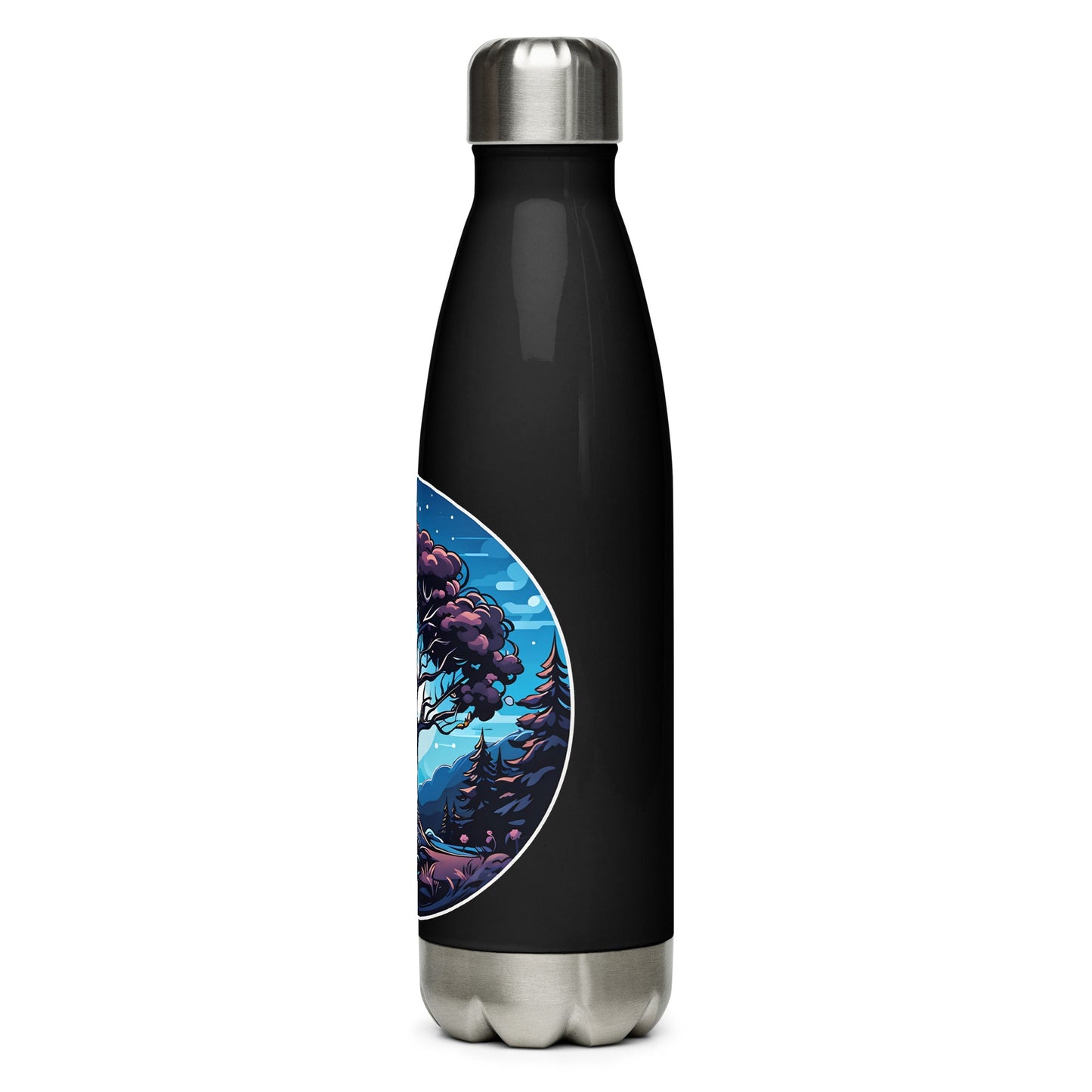 Night Tree Stainless Steel Water Bottle - Stainless Steel Water Bottle - Discovery Co.