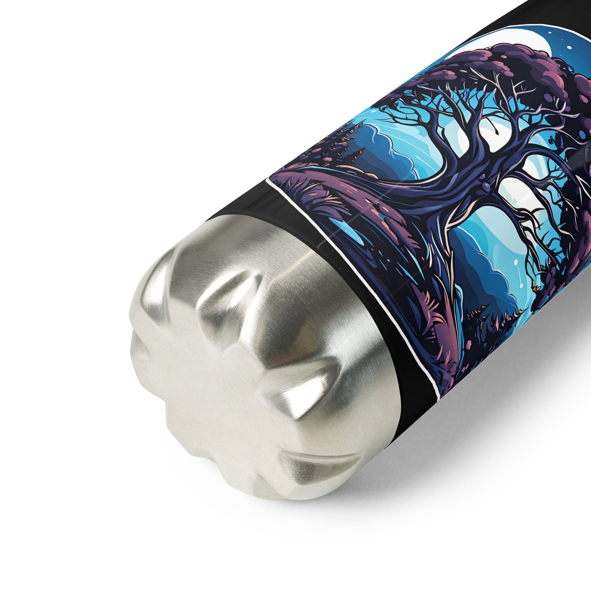 Night Tree Stainless Steel Water Bottle - Stainless Steel Water Bottle - Discovery Co.