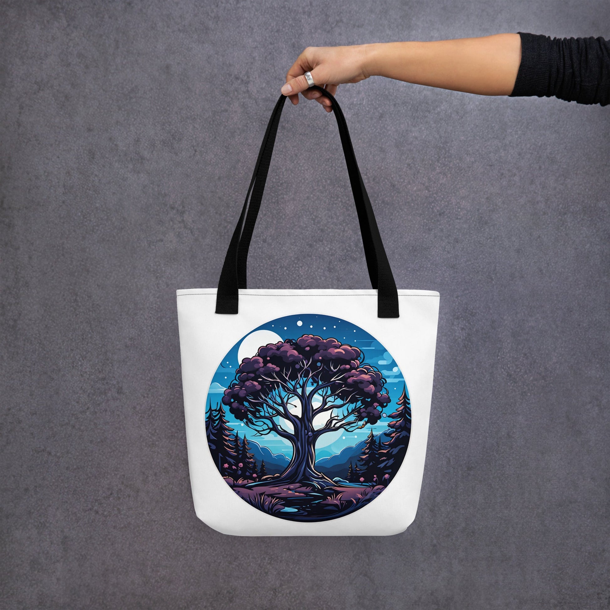 Night Tree Tote Bag - Tote Bags - Discovery Co.