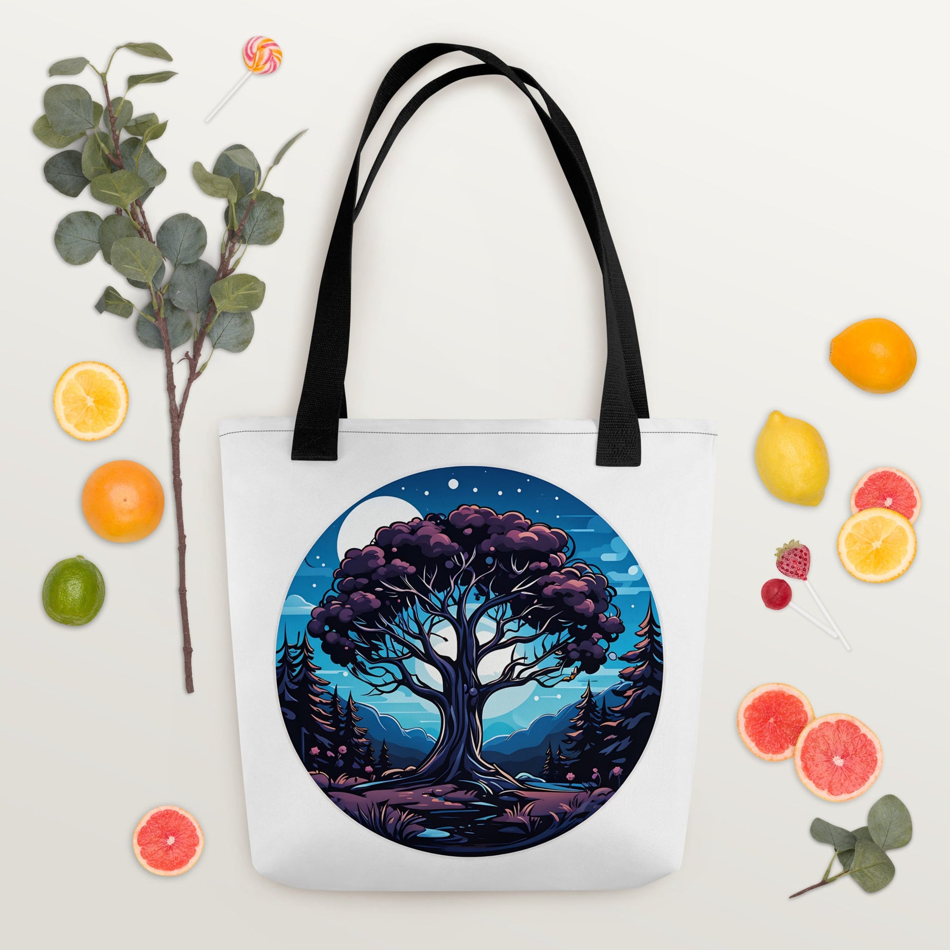 Night Tree Tote Bag - Tote Bags - Discovery Co.