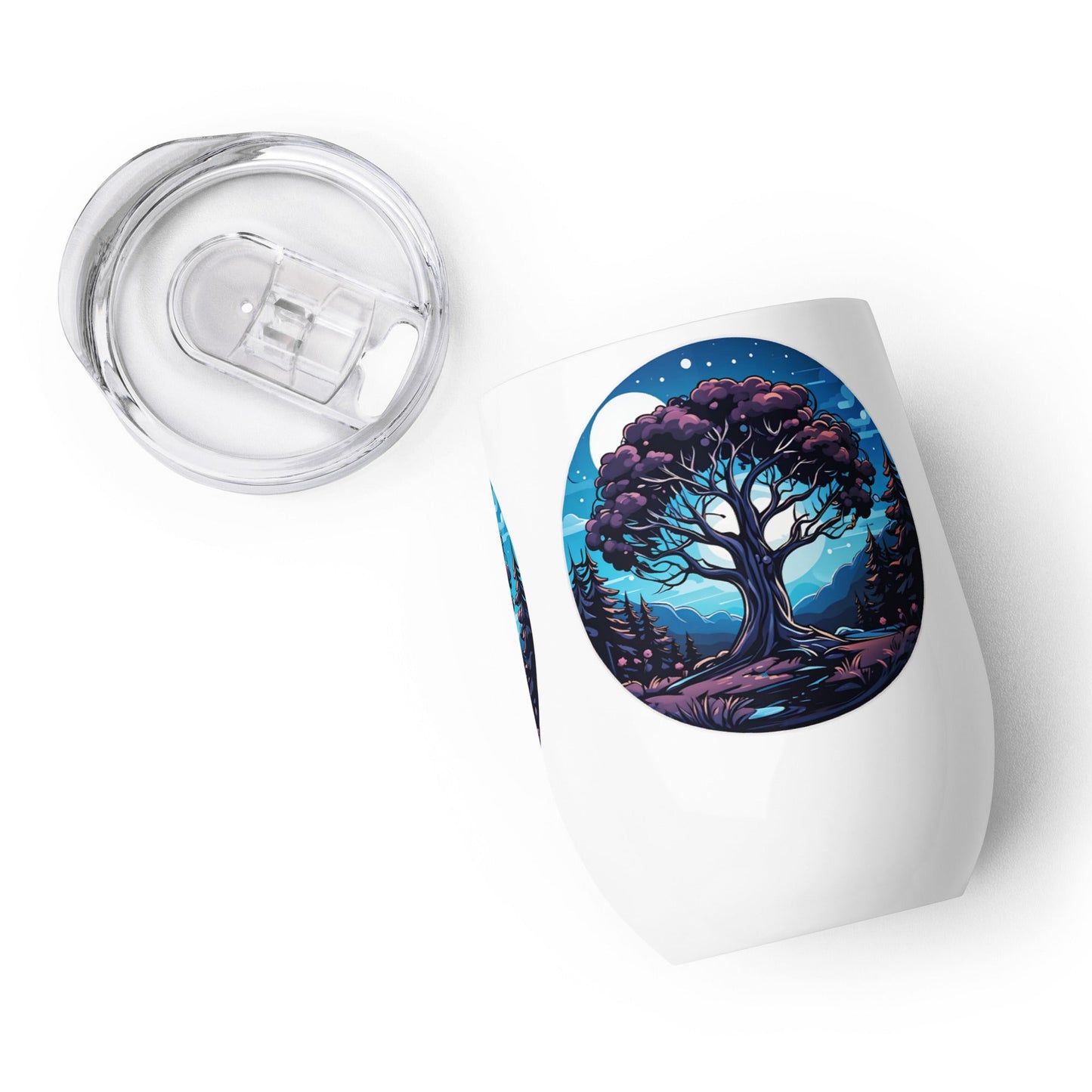 Night Tree Wine Tumbler - Tumblers - Discovery Co.