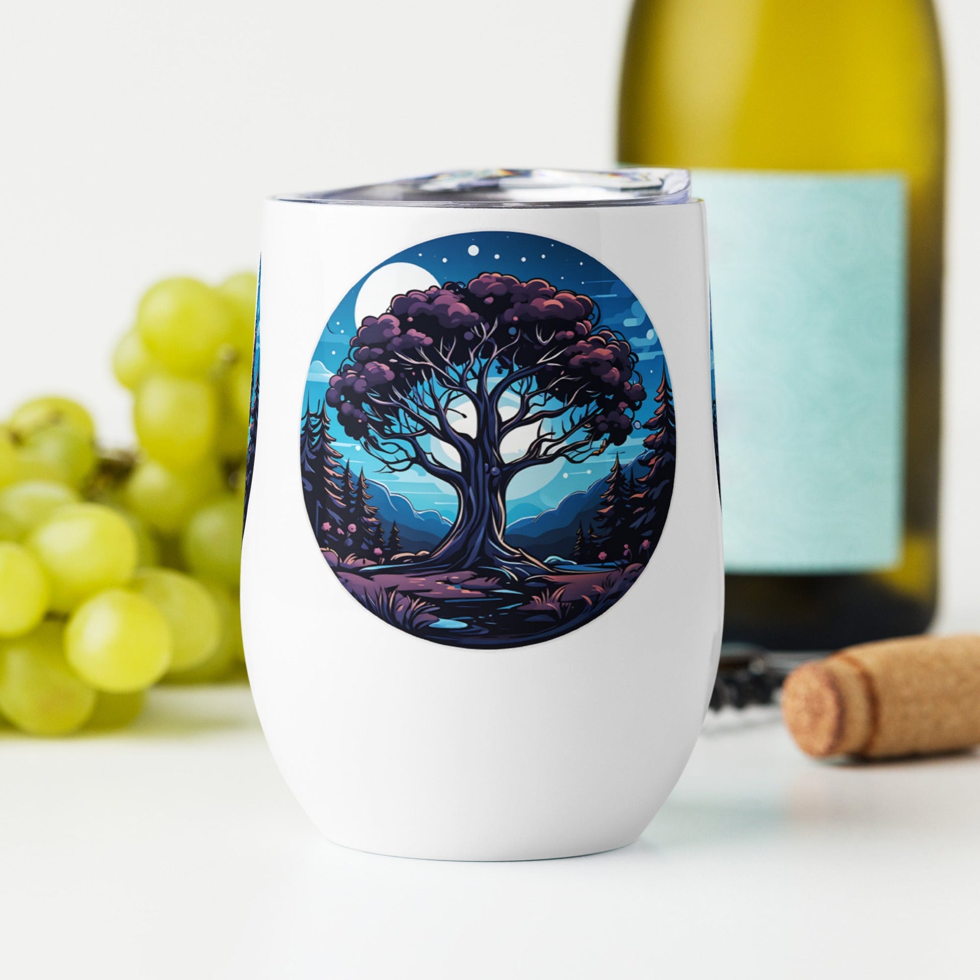 Night Tree Wine Tumbler - Tumblers - Discovery Co.