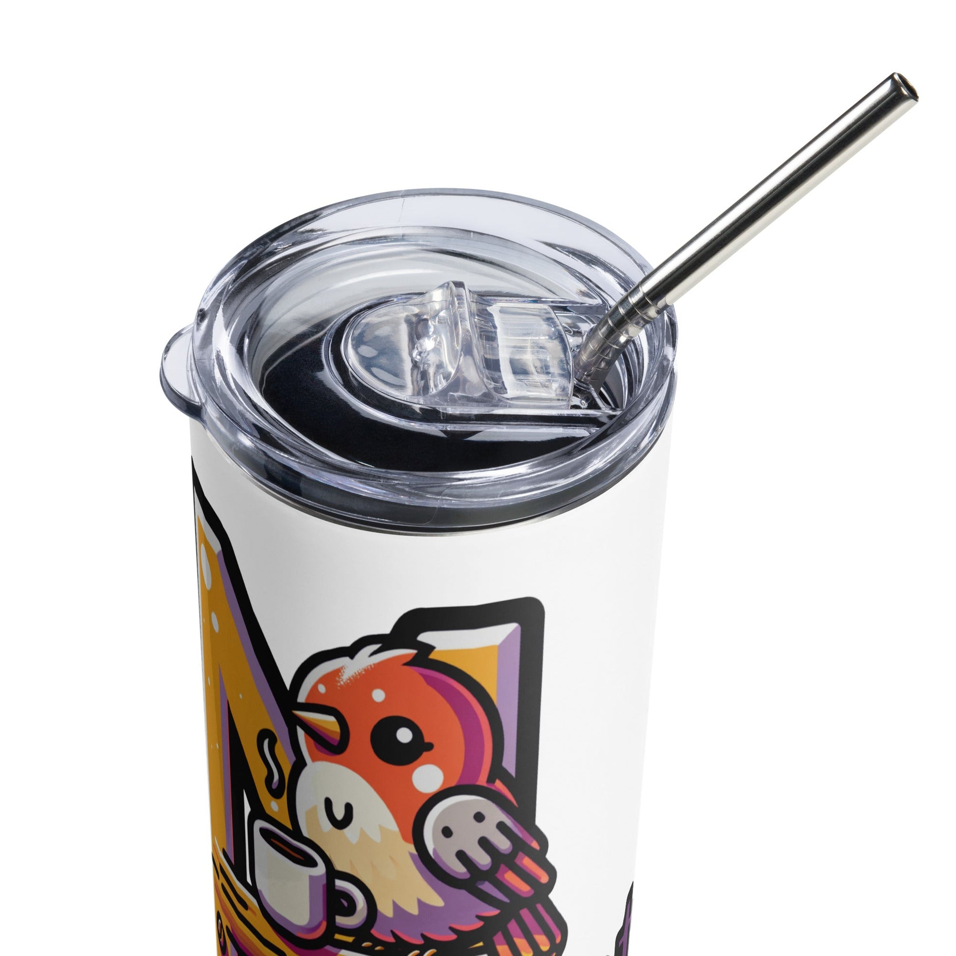 Not An Early Bird Stainless Steel Tumbler - Steel Tumbler - Discovery Co.