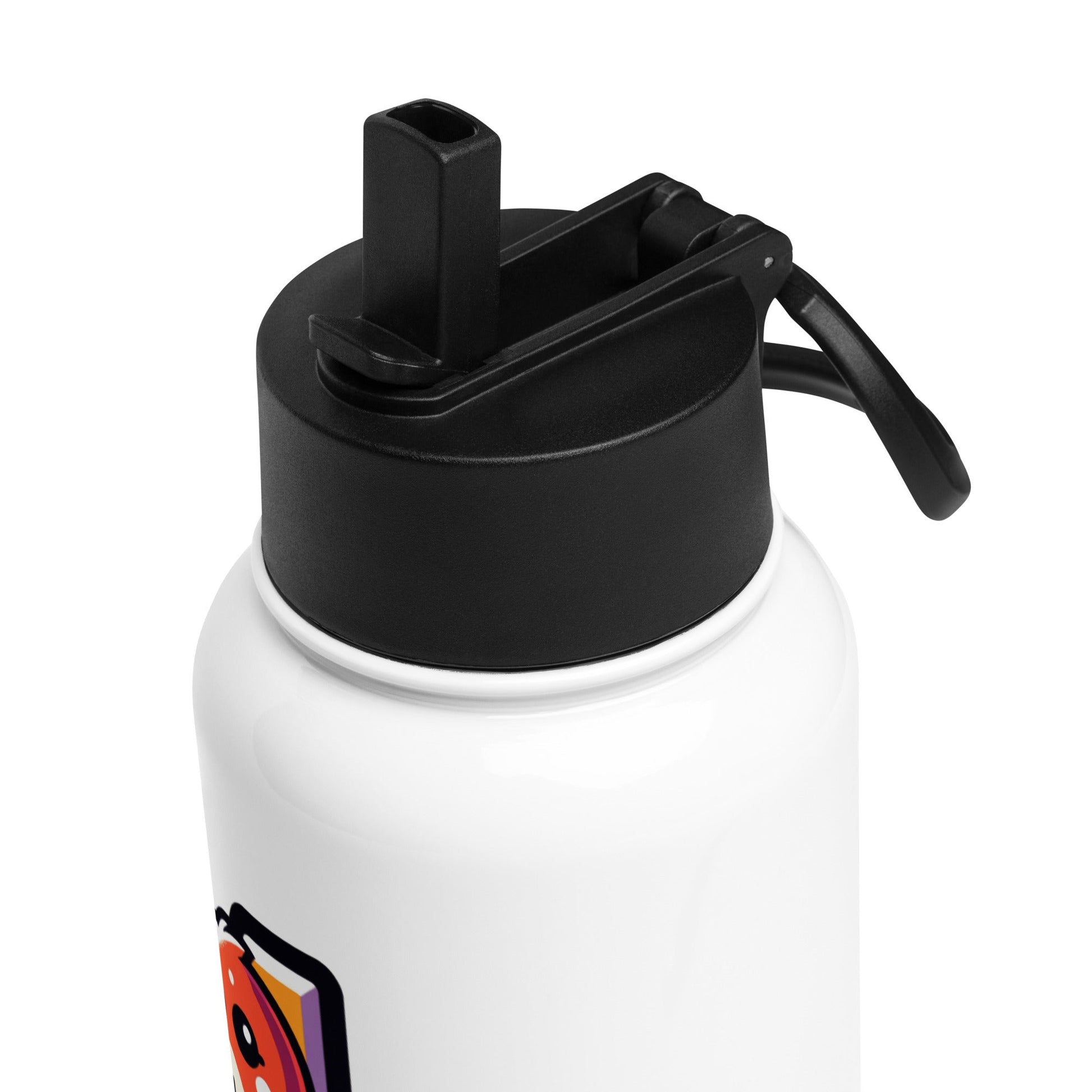 Not An Early Bird Stainless Steel Water Bottle With Straw Lid - Stainless Steel Water Bottle With Straw Lid - Discovery Co.