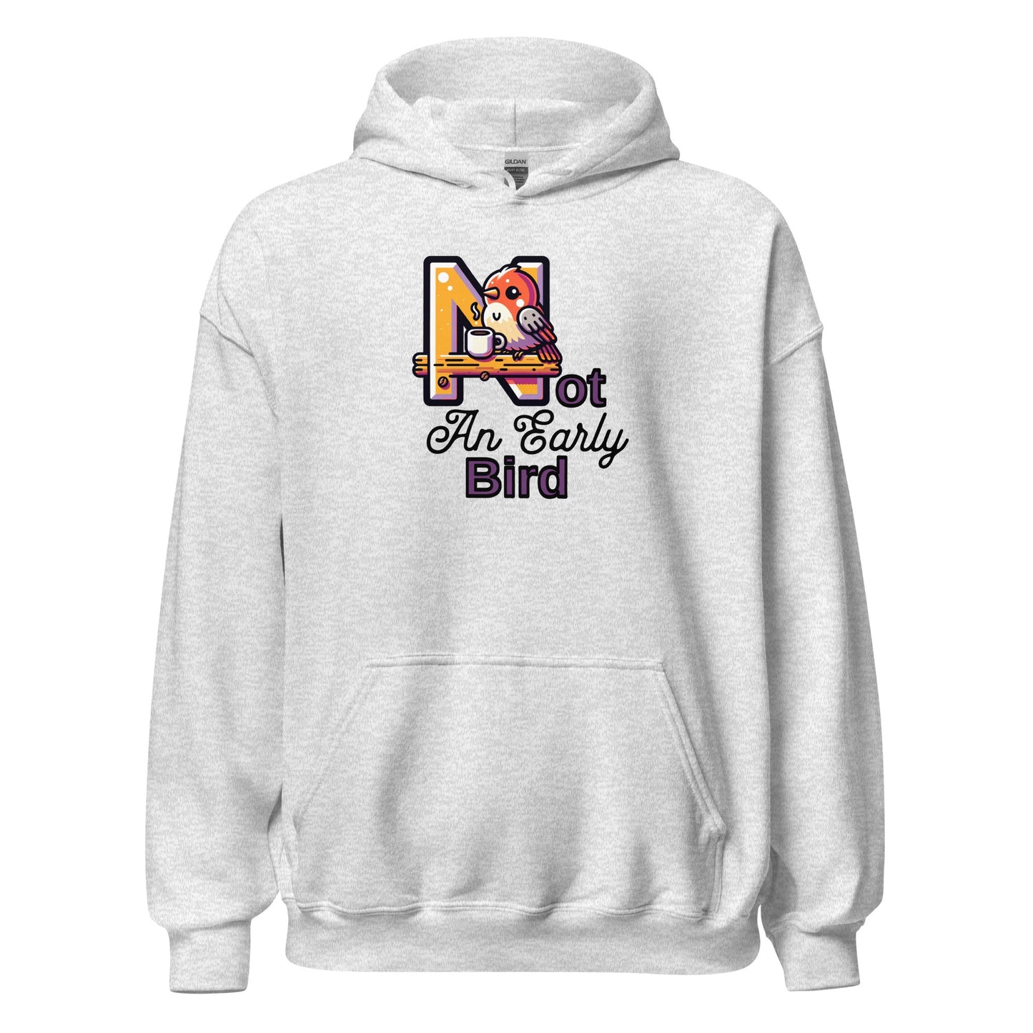 Not An Early Bird Women's (Unisex) Hoodie - Hoodies - Discovery Co.