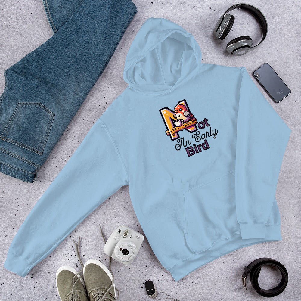 Not An Early Bird Women's (Unisex) Hoodie - Hoodies - Discovery Co.