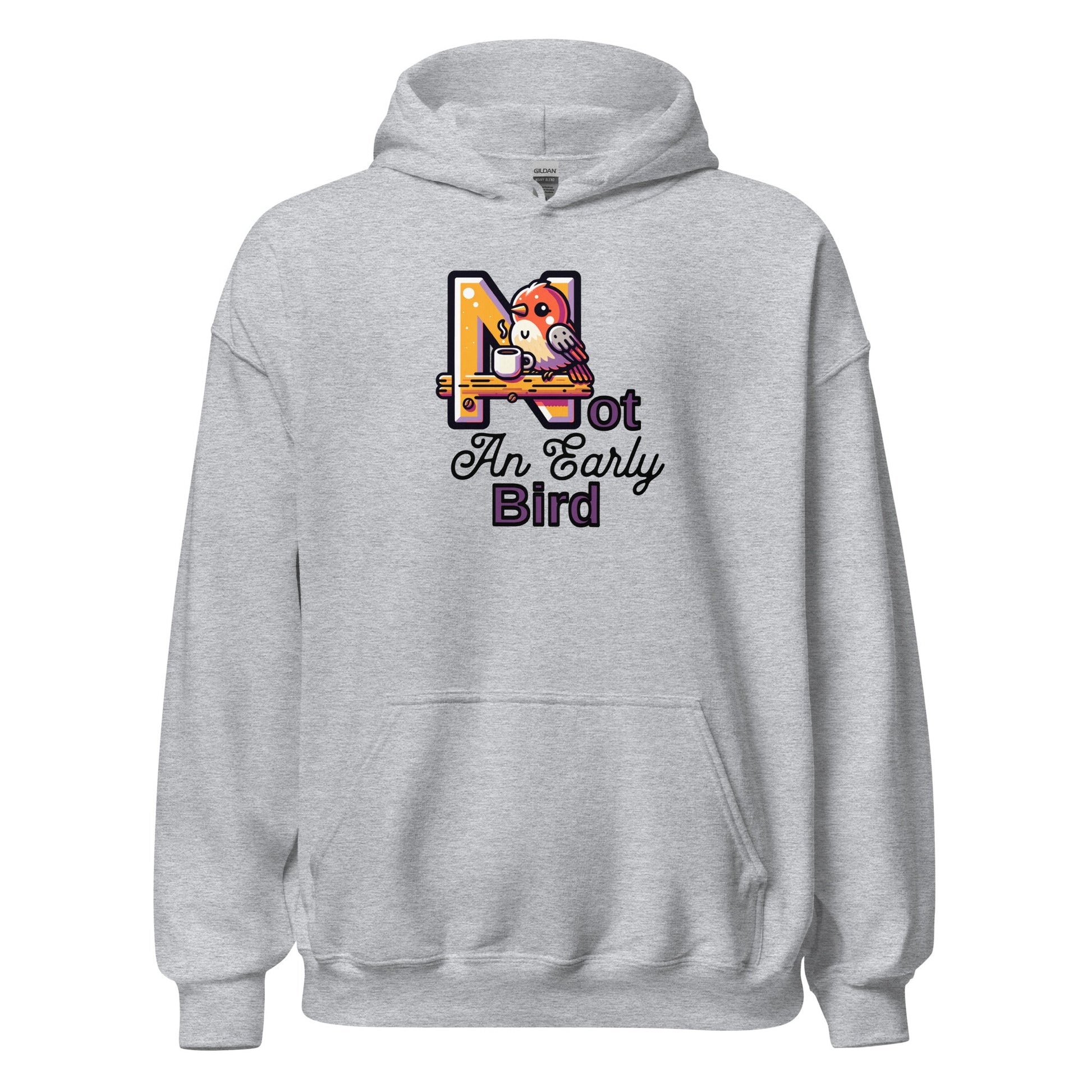 Not An Early Bird Women's (Unisex) Hoodie - Hoodies - Discovery Co.