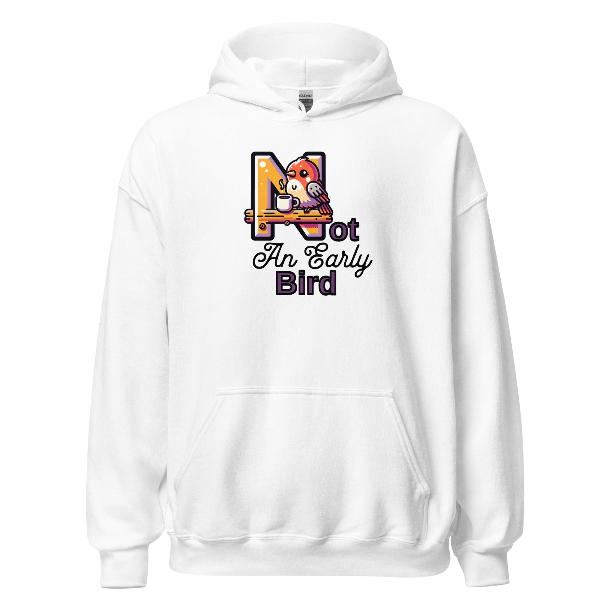 Not An Early Bird Women's (Unisex) Hoodie - Hoodies - Discovery Co.