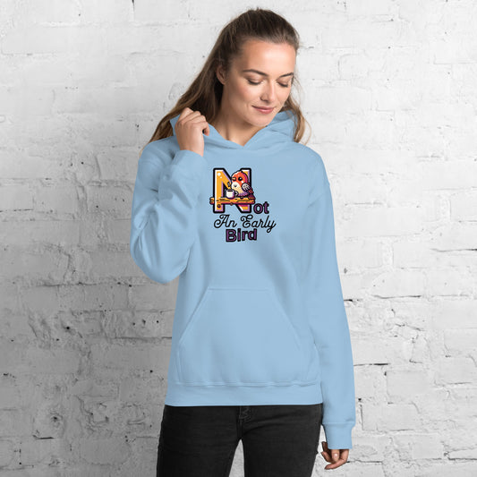 Not An Early Bird Women's (Unisex) Hoodie - Hoodies - Discovery Co.