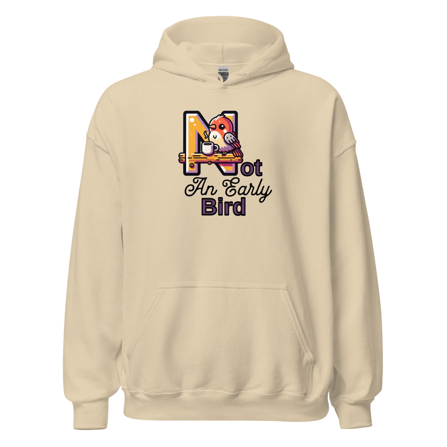 Not An Early Bird Women's (Unisex) Hoodie - Hoodies - Discovery Co.