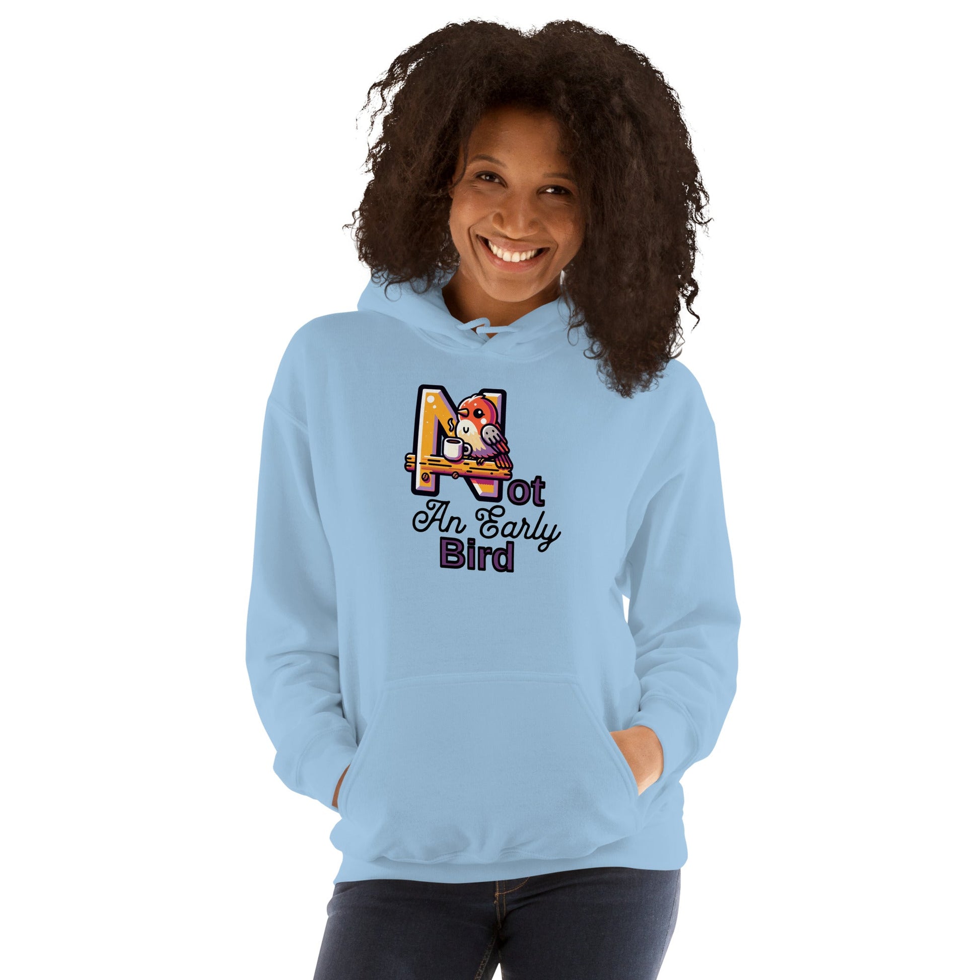 Not An Early Bird Women's (Unisex) Hoodie - Hoodies - Discovery Co.