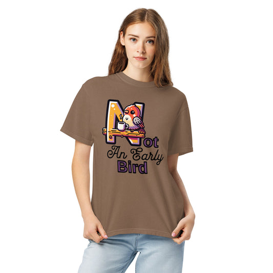 Not An Early Bird Women's (Unisex) Premium Tee - Women's Shirts - Discovery Co.