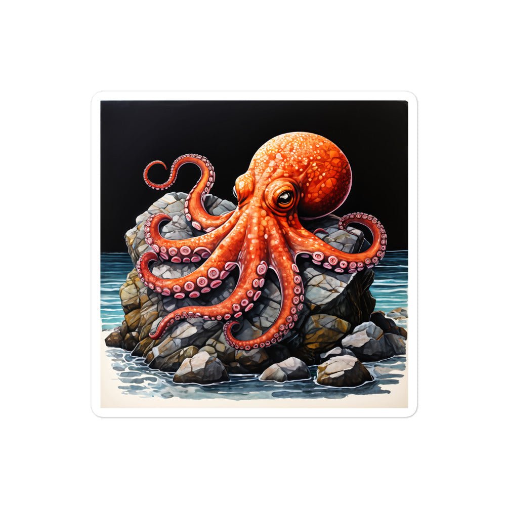 Octopus Bubble-free stickers - Stickers - Discovery Co.