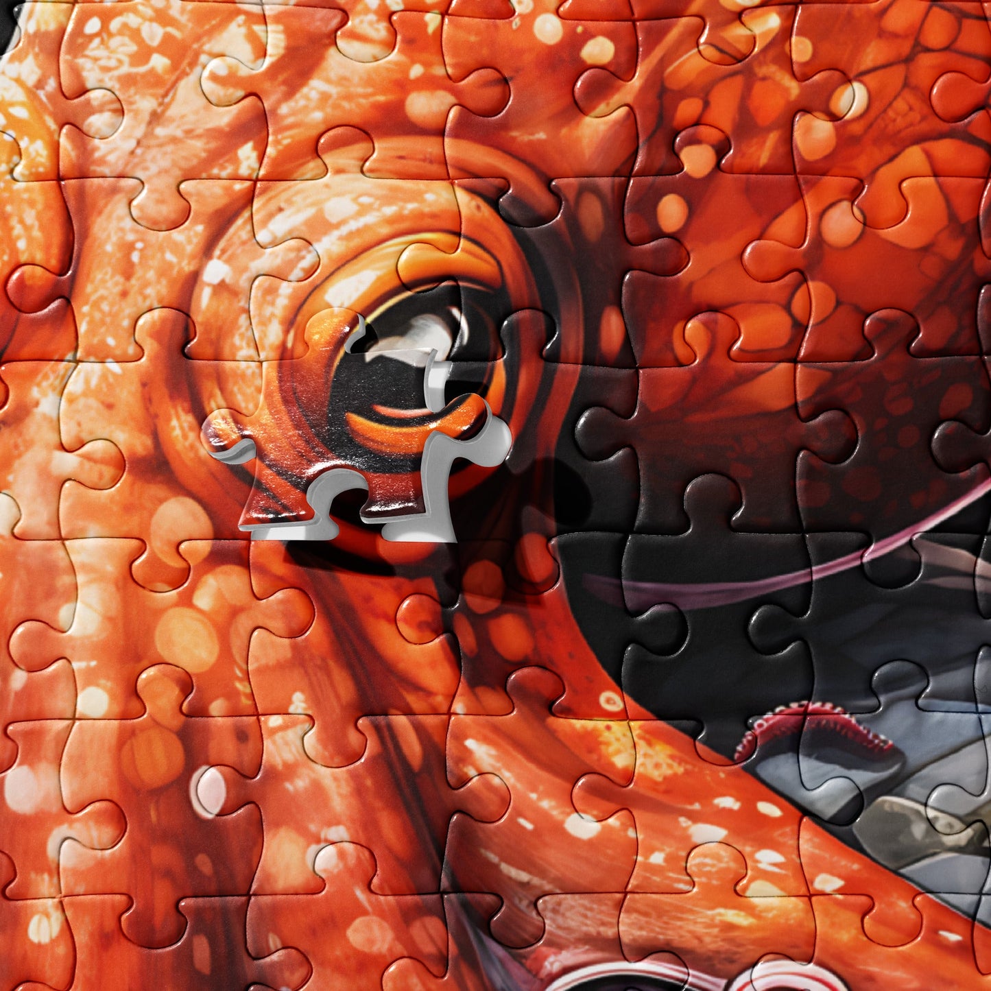 Octopus On A Rock Jigsaw Puzzle - Puzzle - Discovery Co.