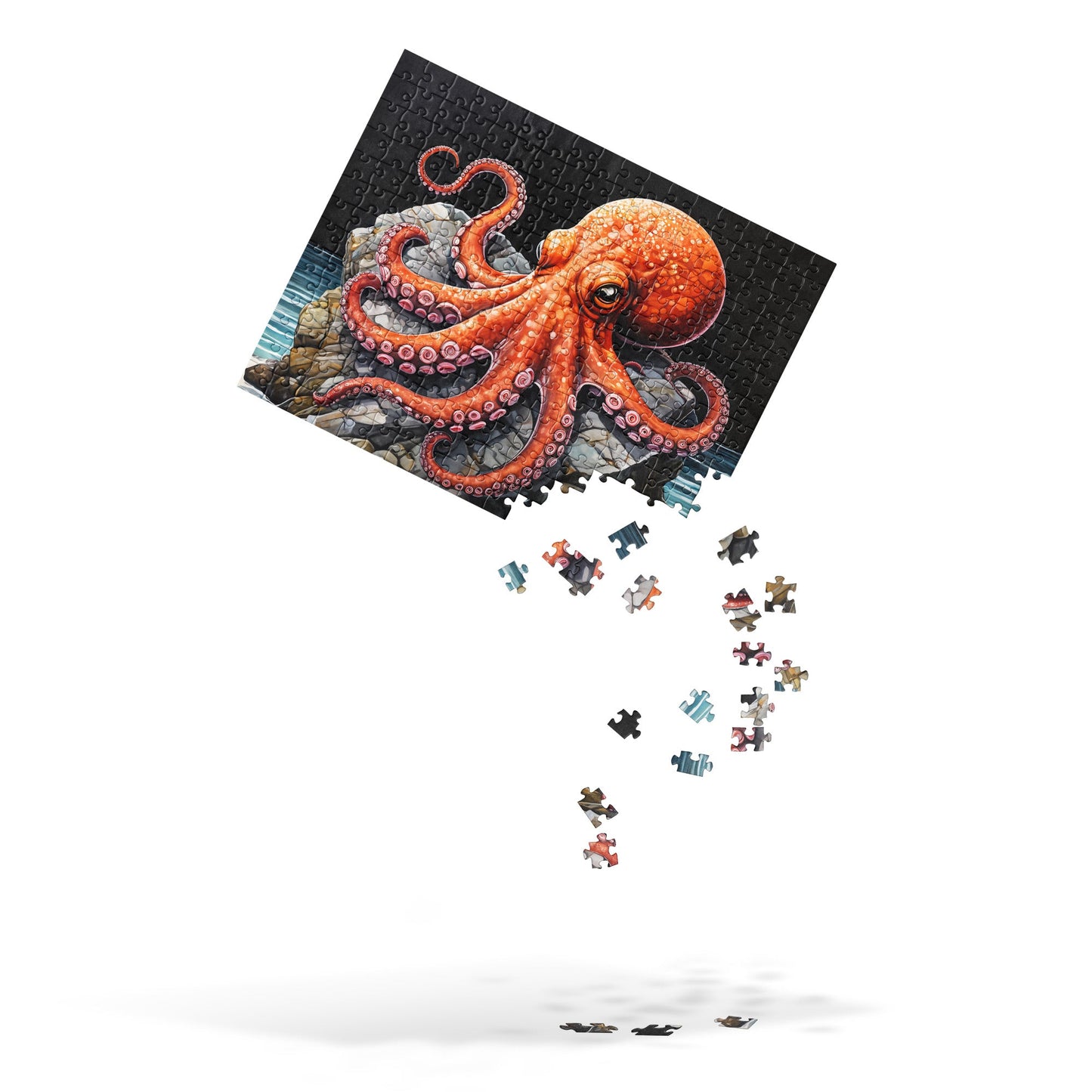 Octopus On A Rock Jigsaw puzzle - Puzzle - Discovery Co.