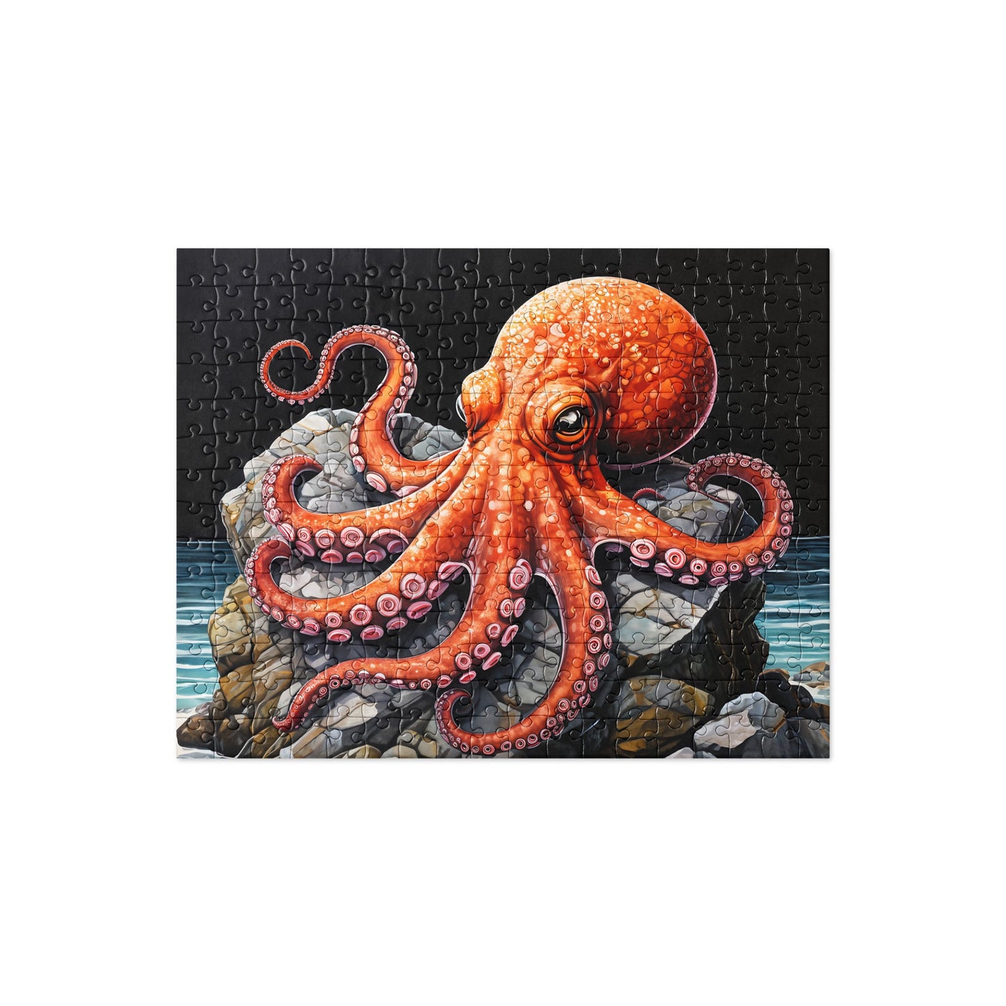 Octopus On A Rock Jigsaw puzzle - Puzzle - Discovery Co.