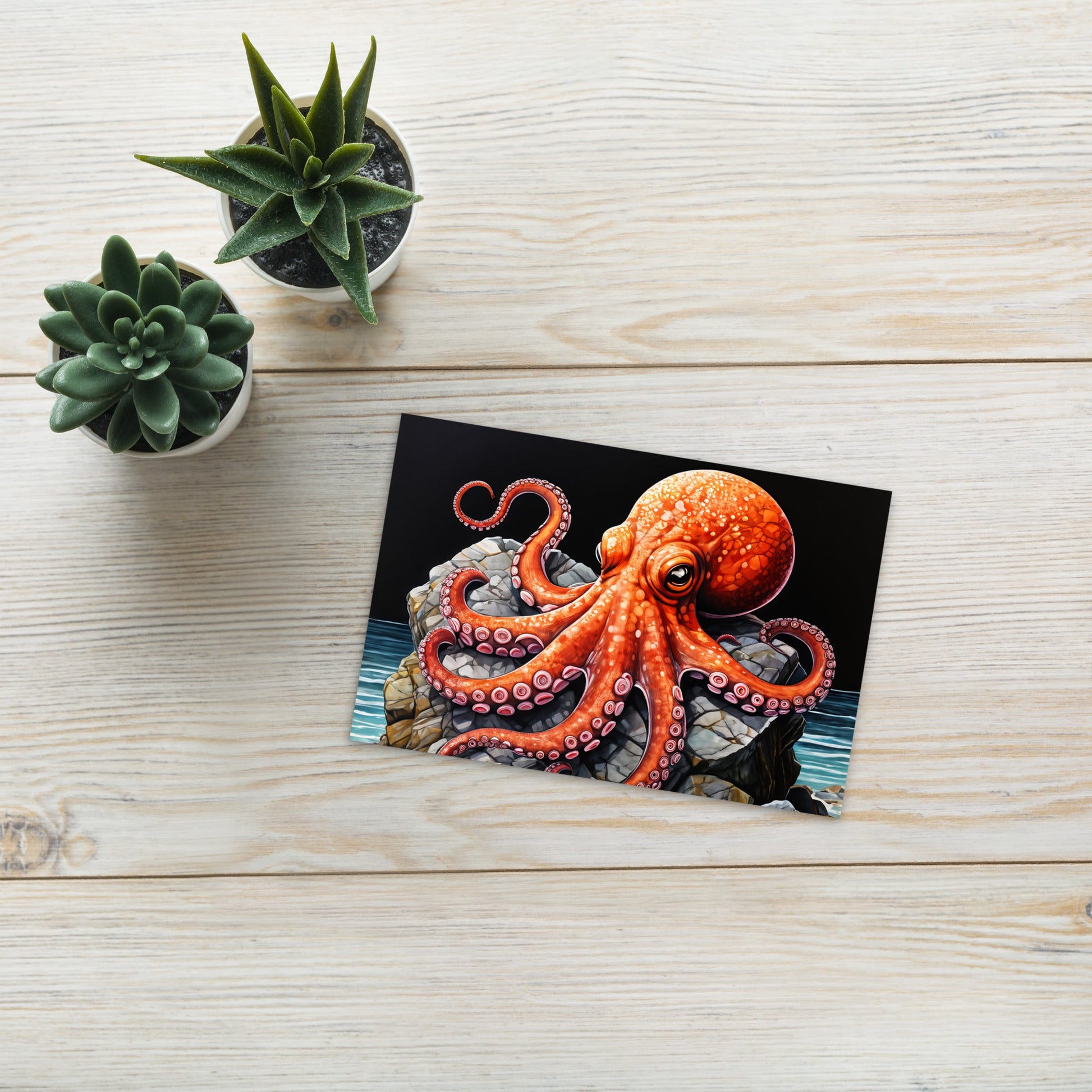 Octopus Standard Postcard - Post Cards - Discovery Co.