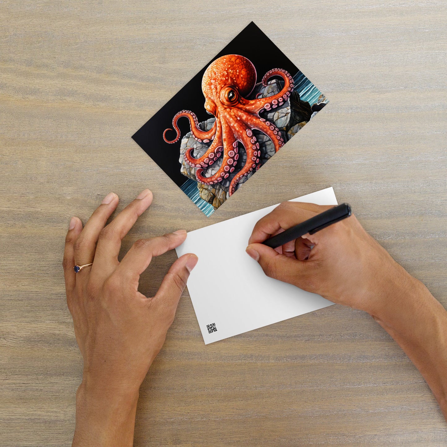 Octopus Standard Postcard - Post Cards - Discovery Co.