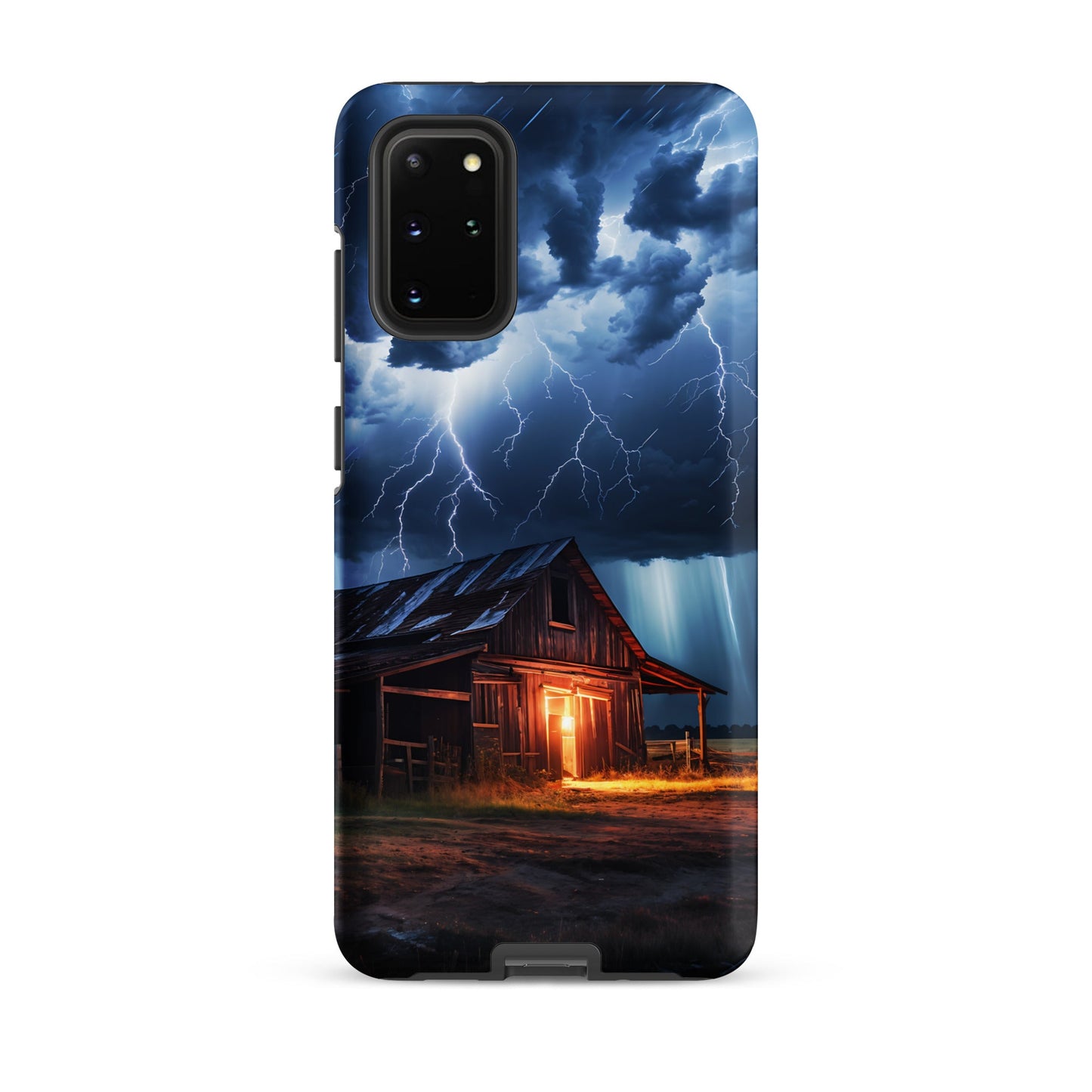 Old Barn In A Lightning Storm Tough Case for Samsung® - Phone Case - Discovery Co.