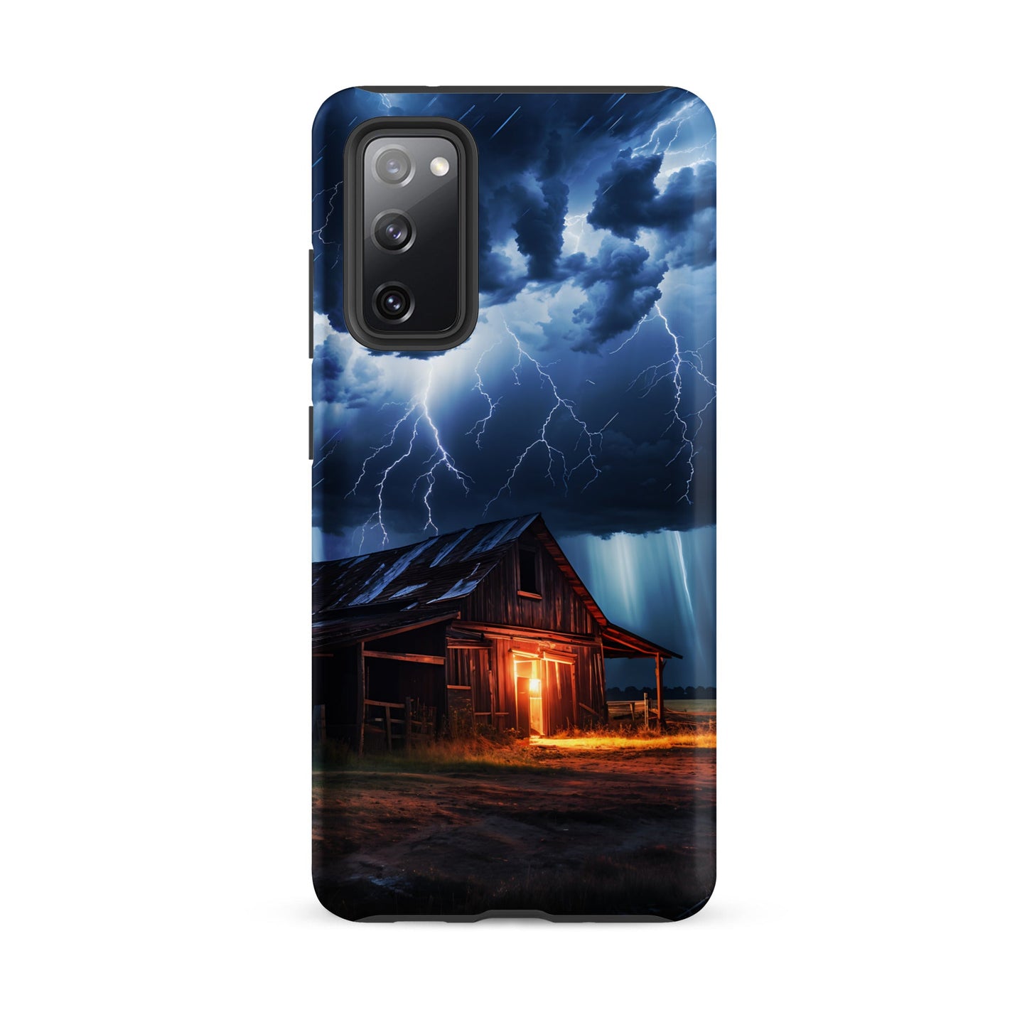 Old Barn In A Lightning Storm Tough Case for Samsung® - Phone Case - Discovery Co.