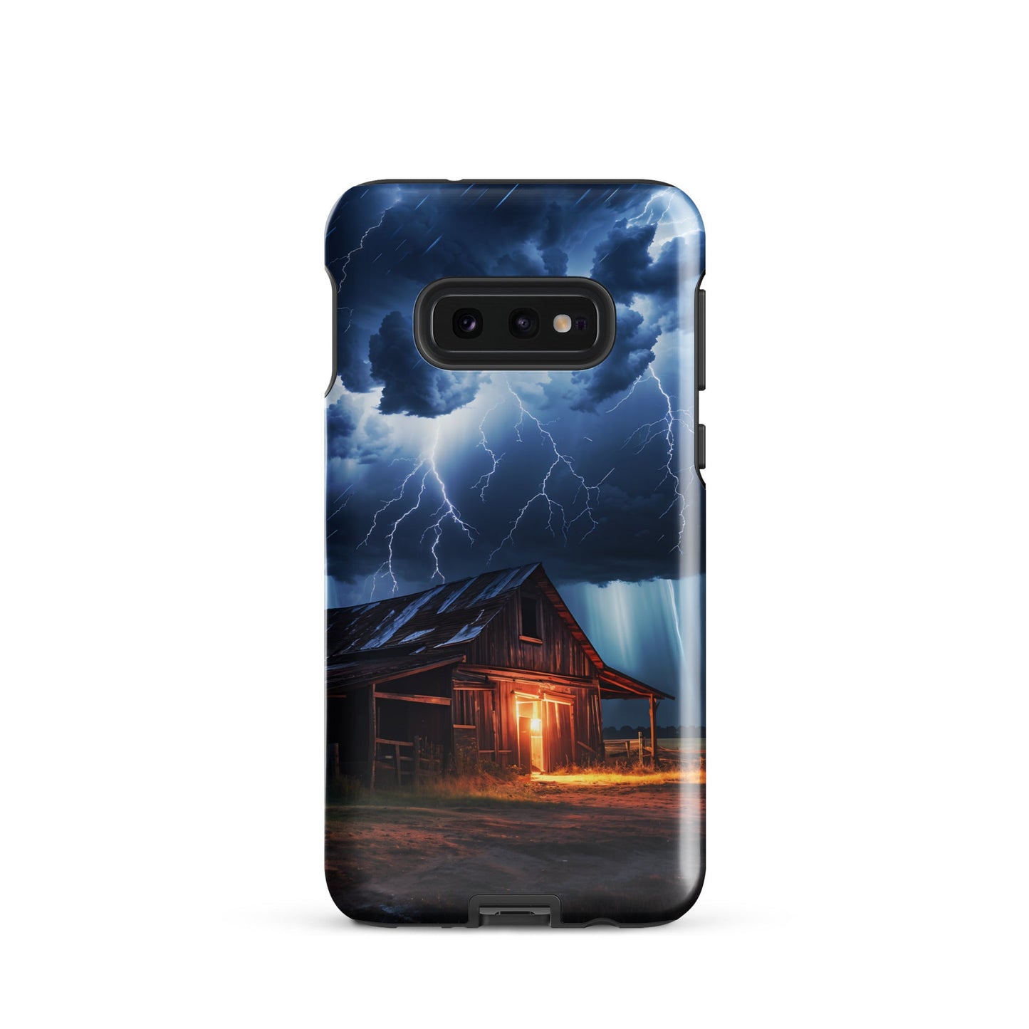 Old Barn In A Lightning Storm Tough Case for Samsung® - Phone Case - Discovery Co.