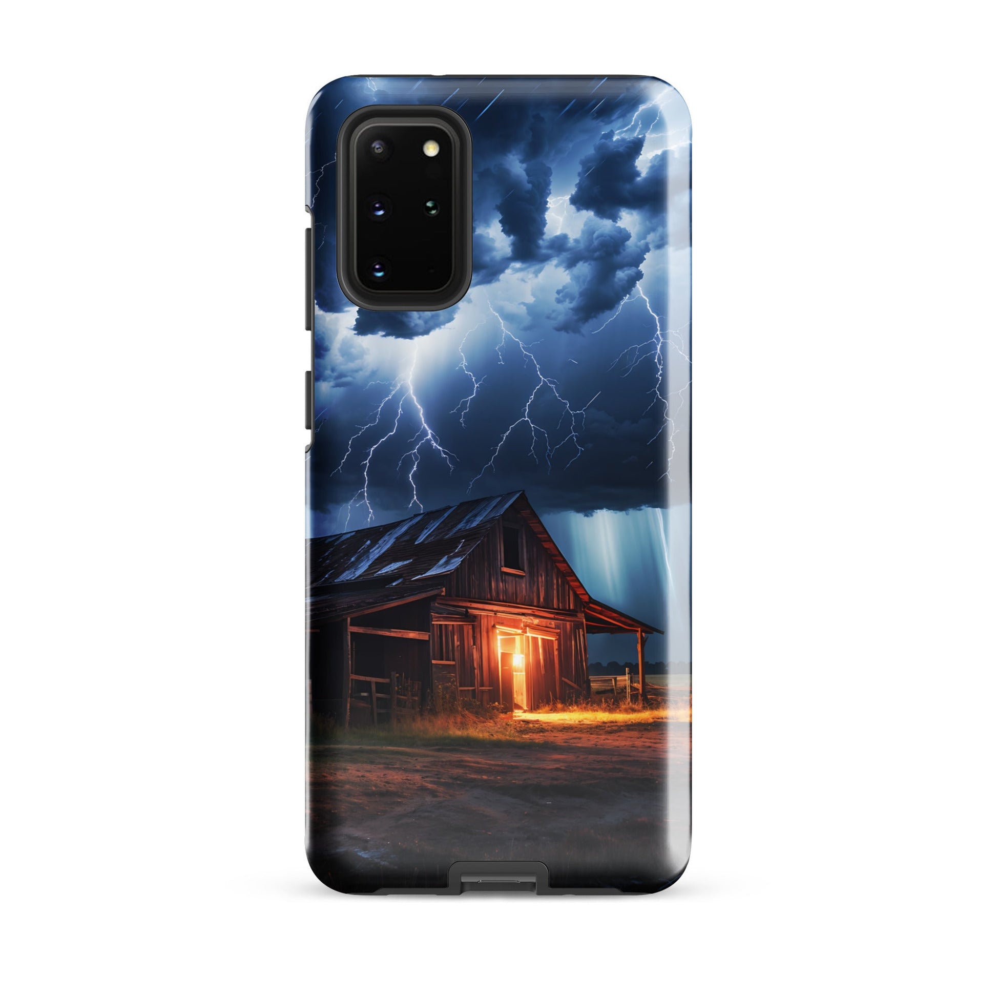 Old Barn In A Lightning Storm Tough Case for Samsung® - Phone Case - Discovery Co.