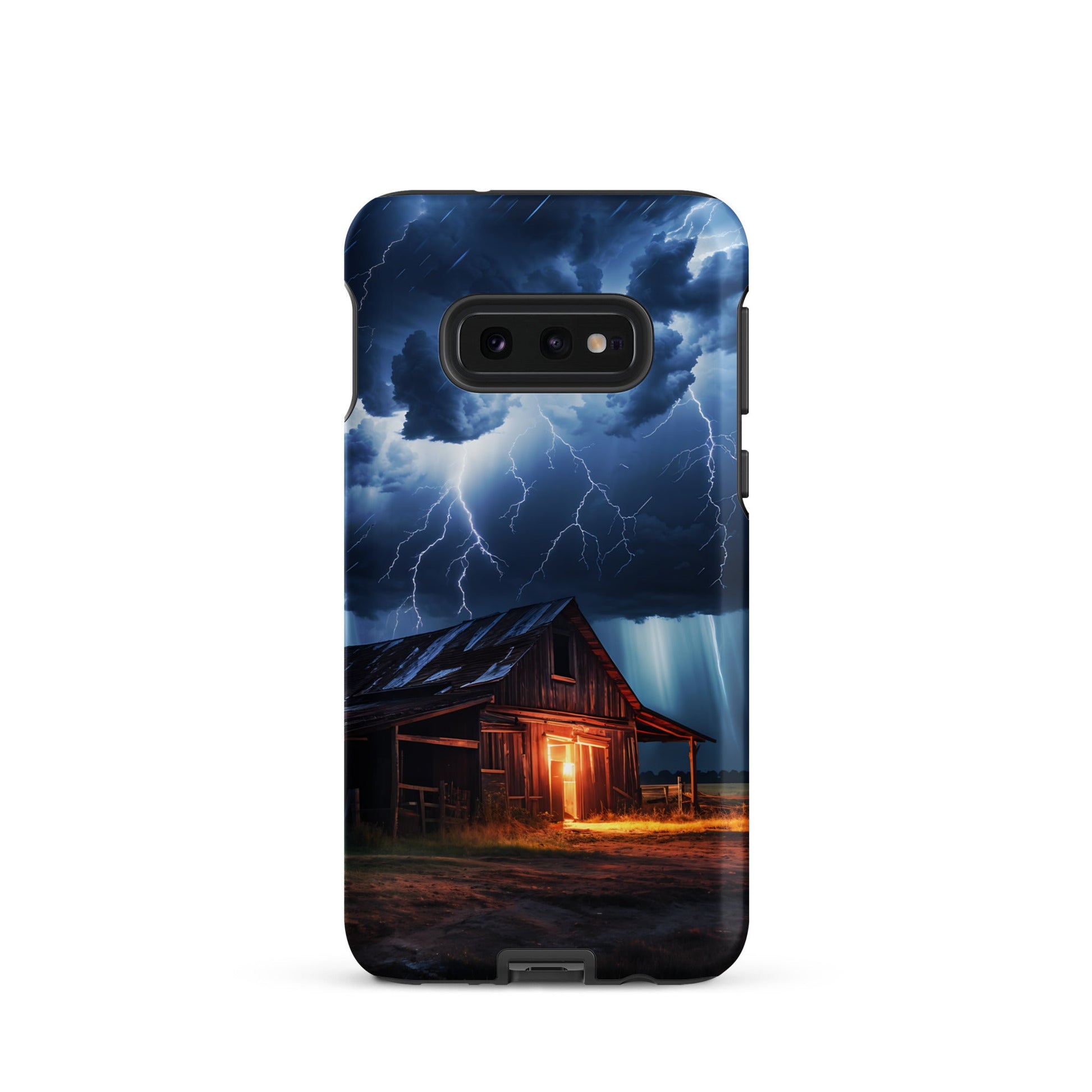 Old Barn In A Lightning Storm Tough Case for Samsung® - Phone Case - Discovery Co.