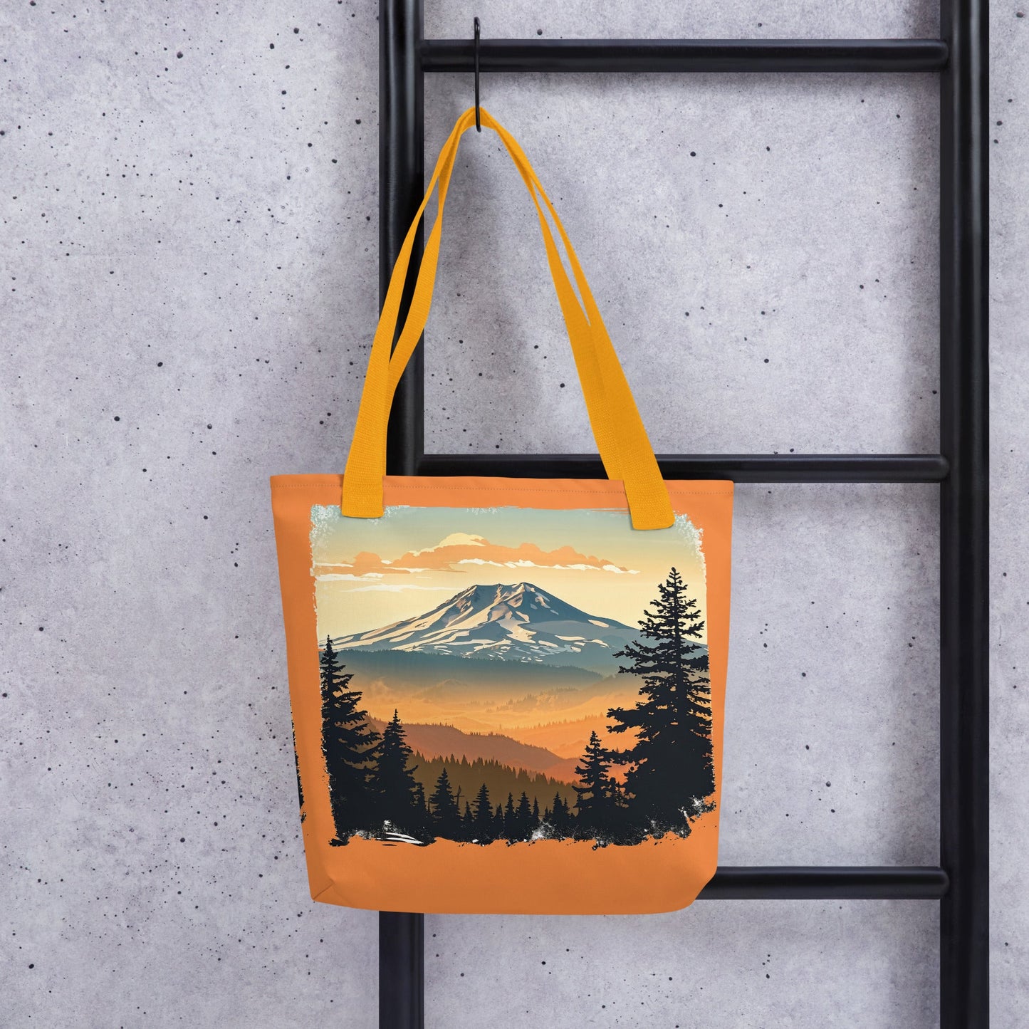 Orange Sky Mountains Tote Bag - Tote Bags - Discovery Co.