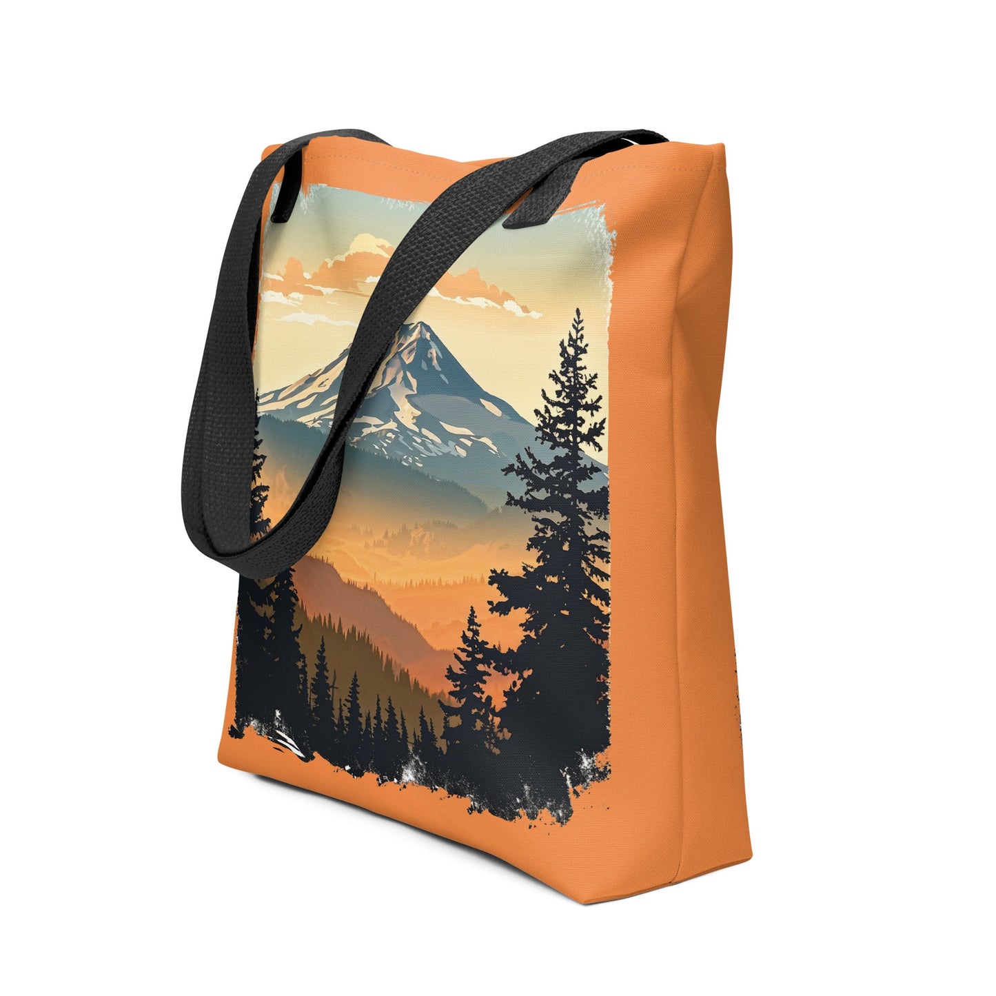 Orange Sky Mountains Tote Bag - Tote Bags - Discovery Co.