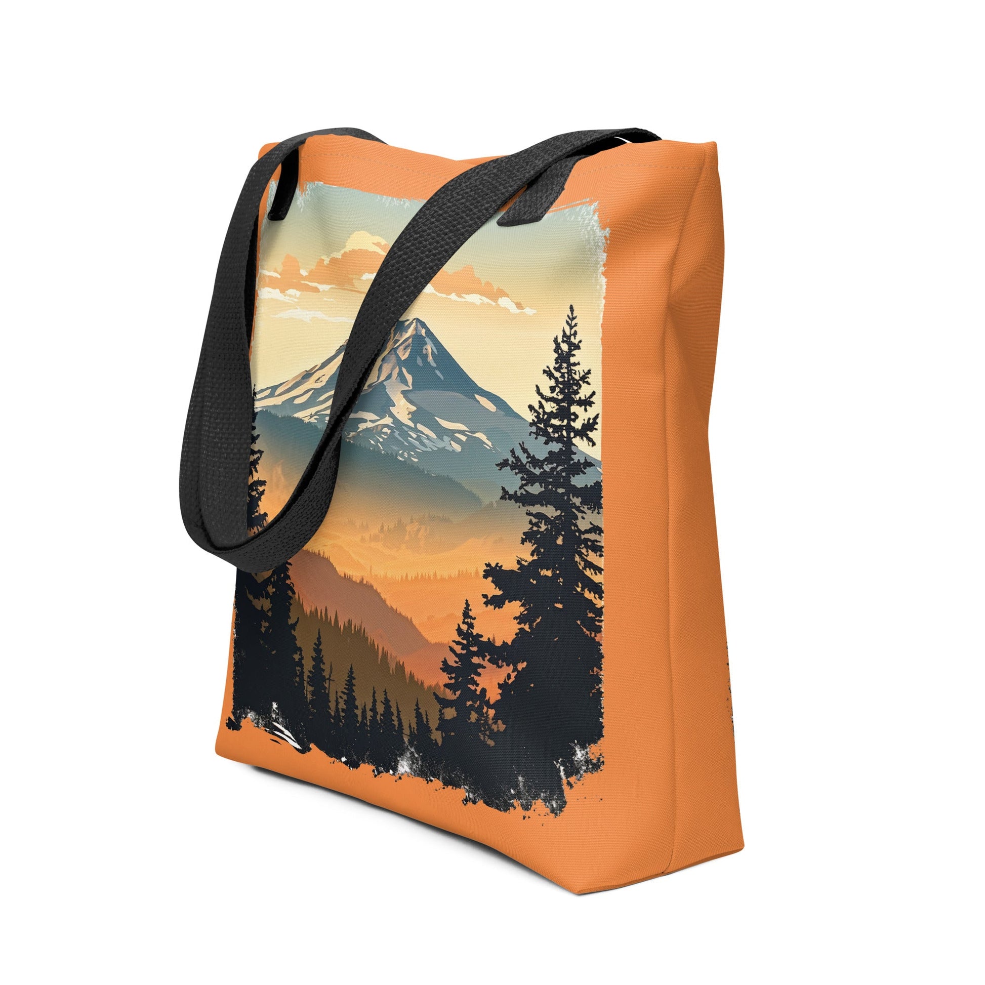 Orange Sky Mountains Tote Bag - Tote Bags - Discovery Co.