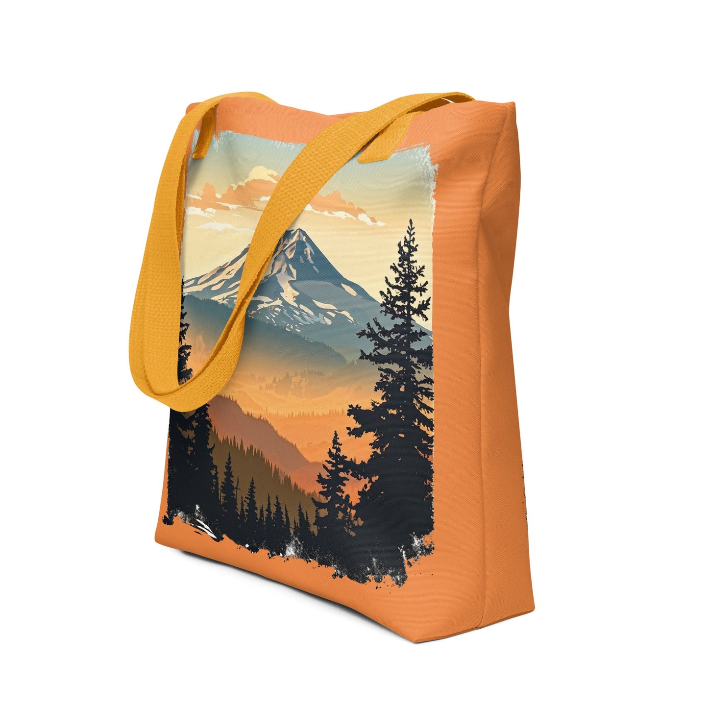 Orange Sky Mountains Tote Bag - Tote Bags - Discovery Co.