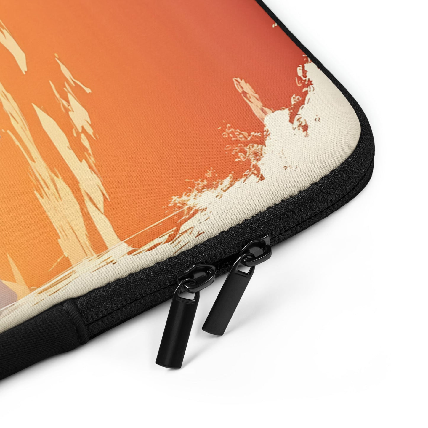 Orange Sky Over Mountains Laptop Sleeve - Laptop Cases - Discovery Co.